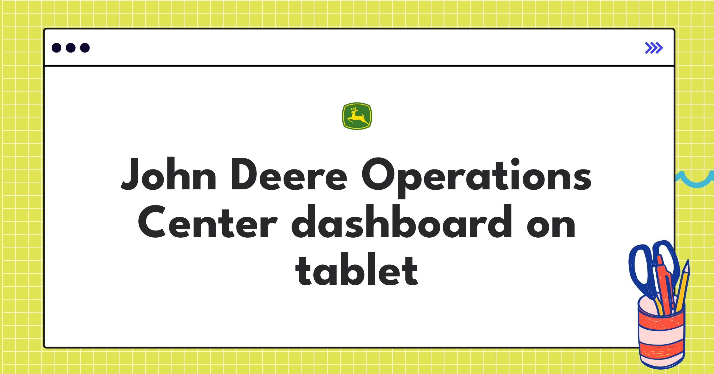 John Deere Operations Center interface displaying precision agriculture data and farm management tools