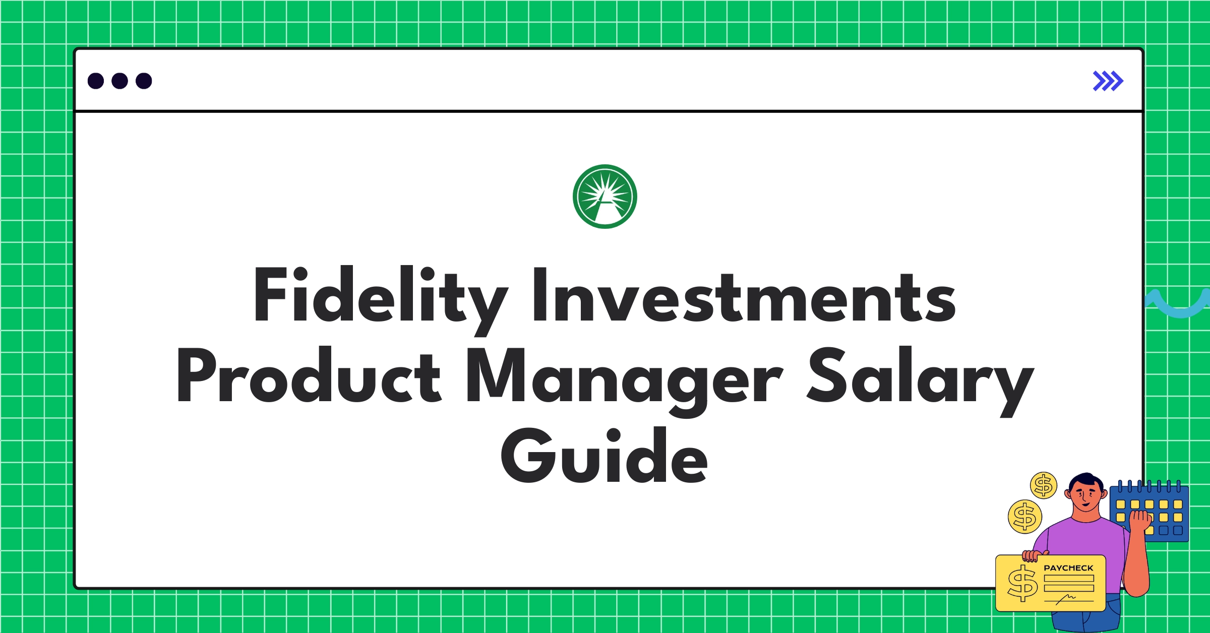 Fidelity Investments Product Manager salary components chart showing base pay, bonuses, and equity