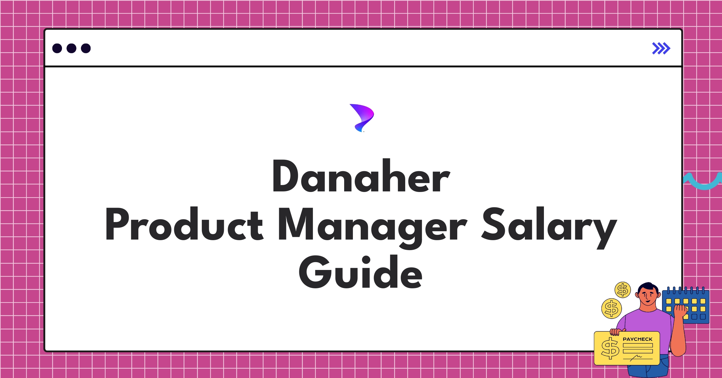 Danaher Product Manager salary structure and compensation components infographic for 2025