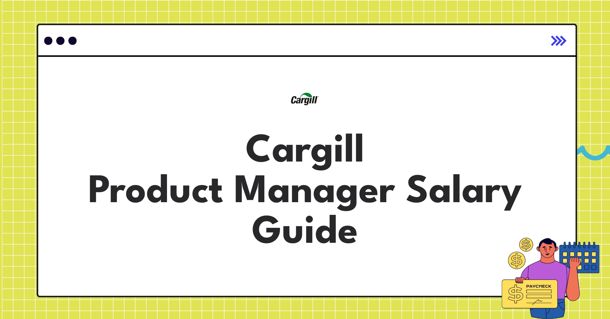 Cargill Product Manager salary breakdown chart showing compensation components and career progression