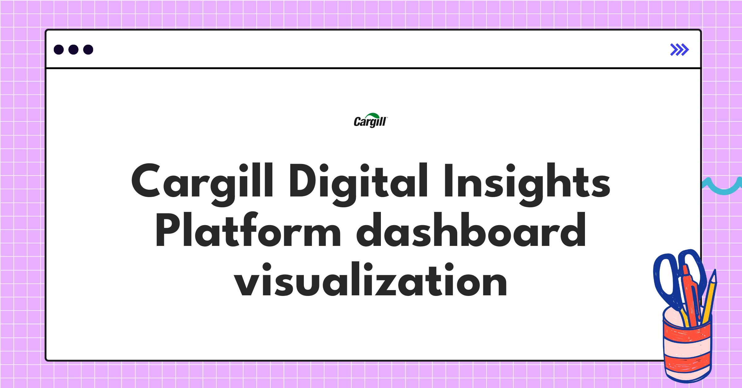 Cargill Digital Insights Platform interface showing agricultural data analytics and predictive modeling charts