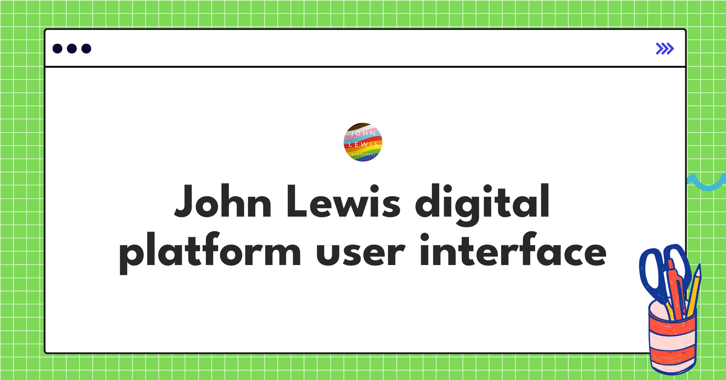John Lewis e-commerce website showcasing omnichannel shopping experience and product curation
