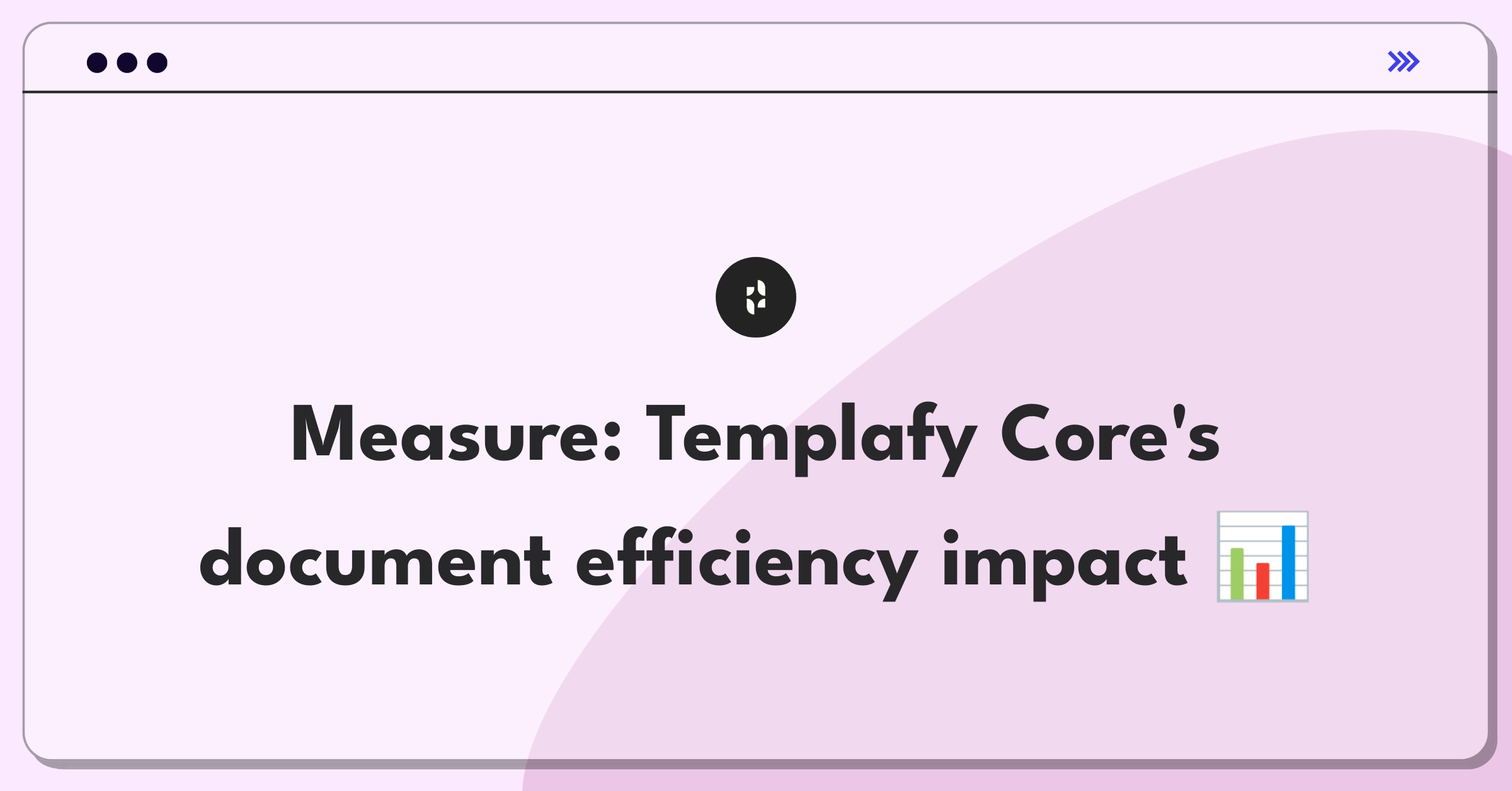 Product Management Analytics Question: Measuring success of Templafy Core's document creation and management feature