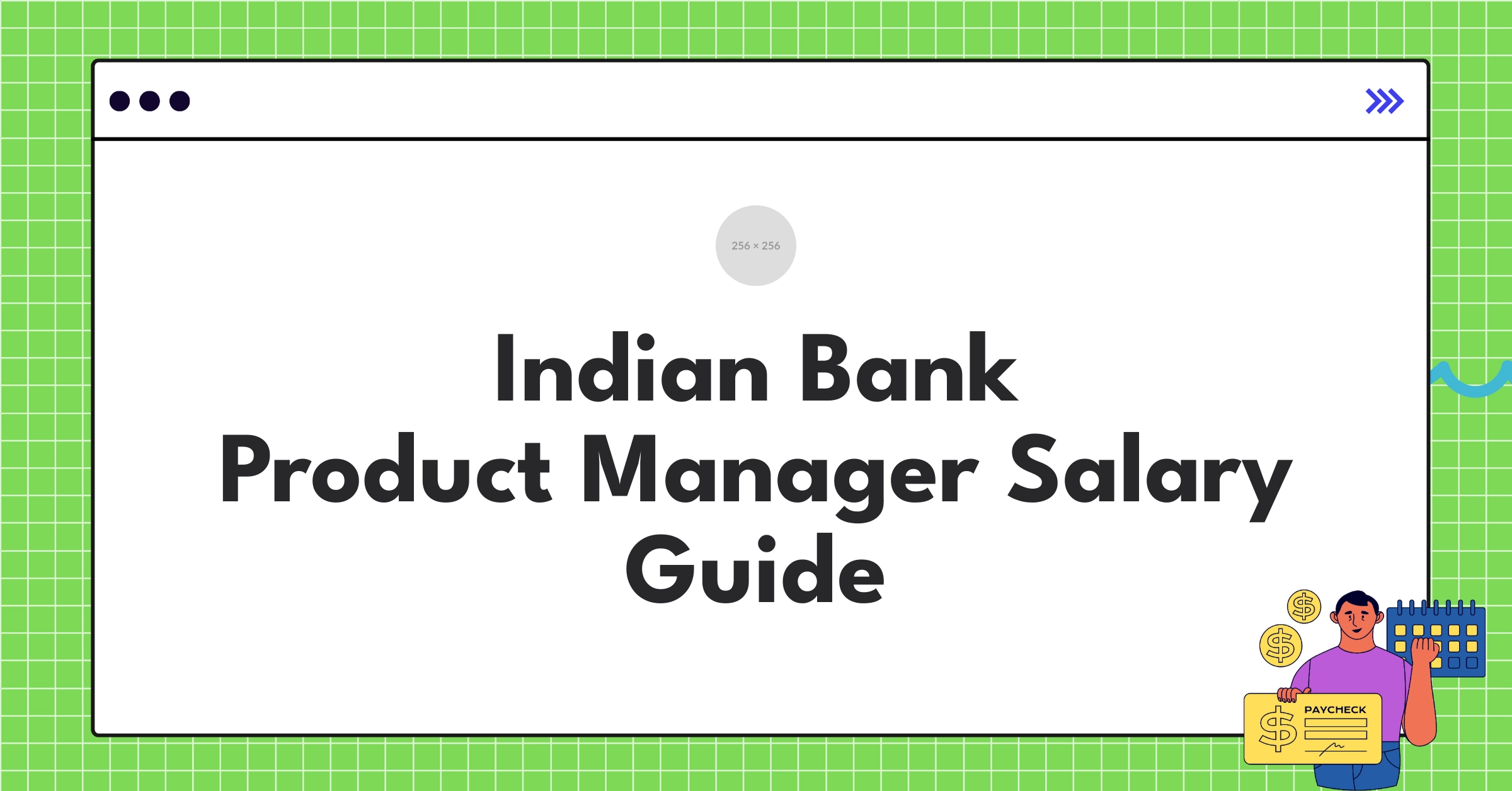 Detailed infographic showing Indian Bank Product Manager salary structure and benefits for 2025