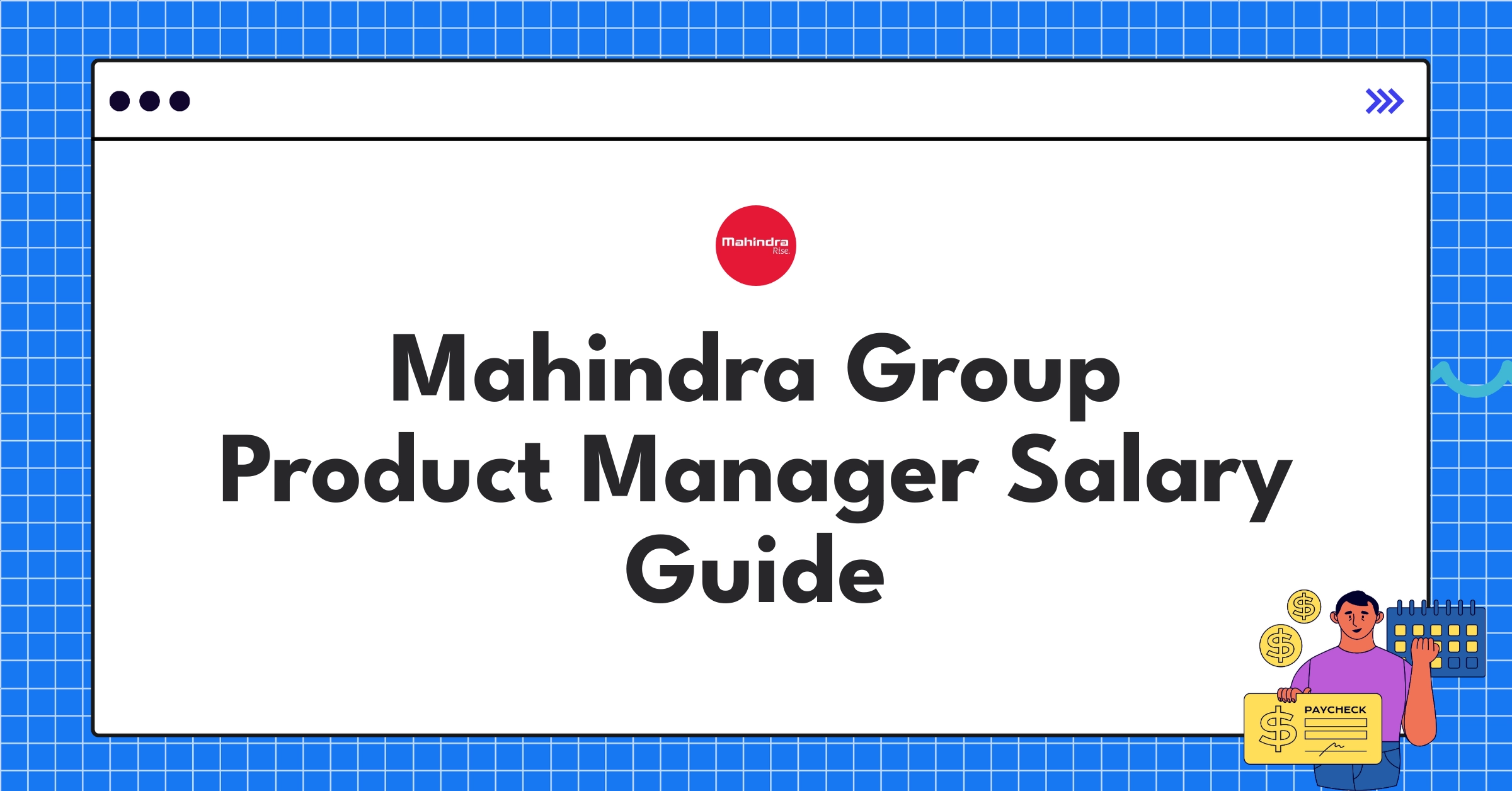 Mahindra Group product manager salary ranges and compensation structure chart for 2025