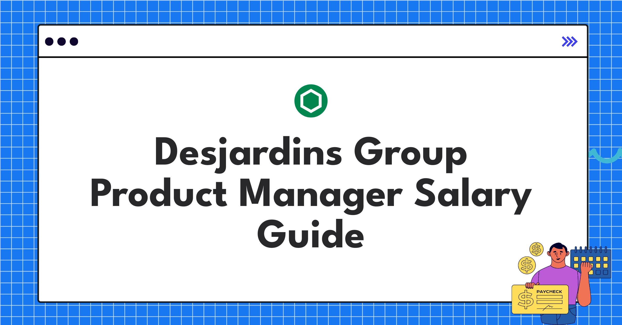 Desjardins Group Product Manager salary structure chart showing base pay, bonuses, and equity compensation