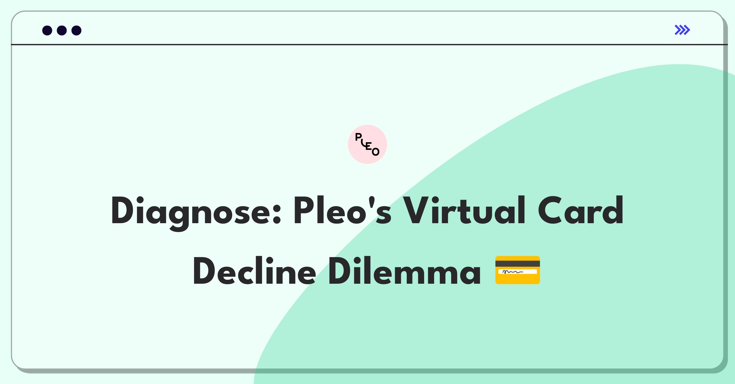 Product Management Root Cause Analysis Question: Investigating sudden increase in declined transactions for Pleo's virtual cards