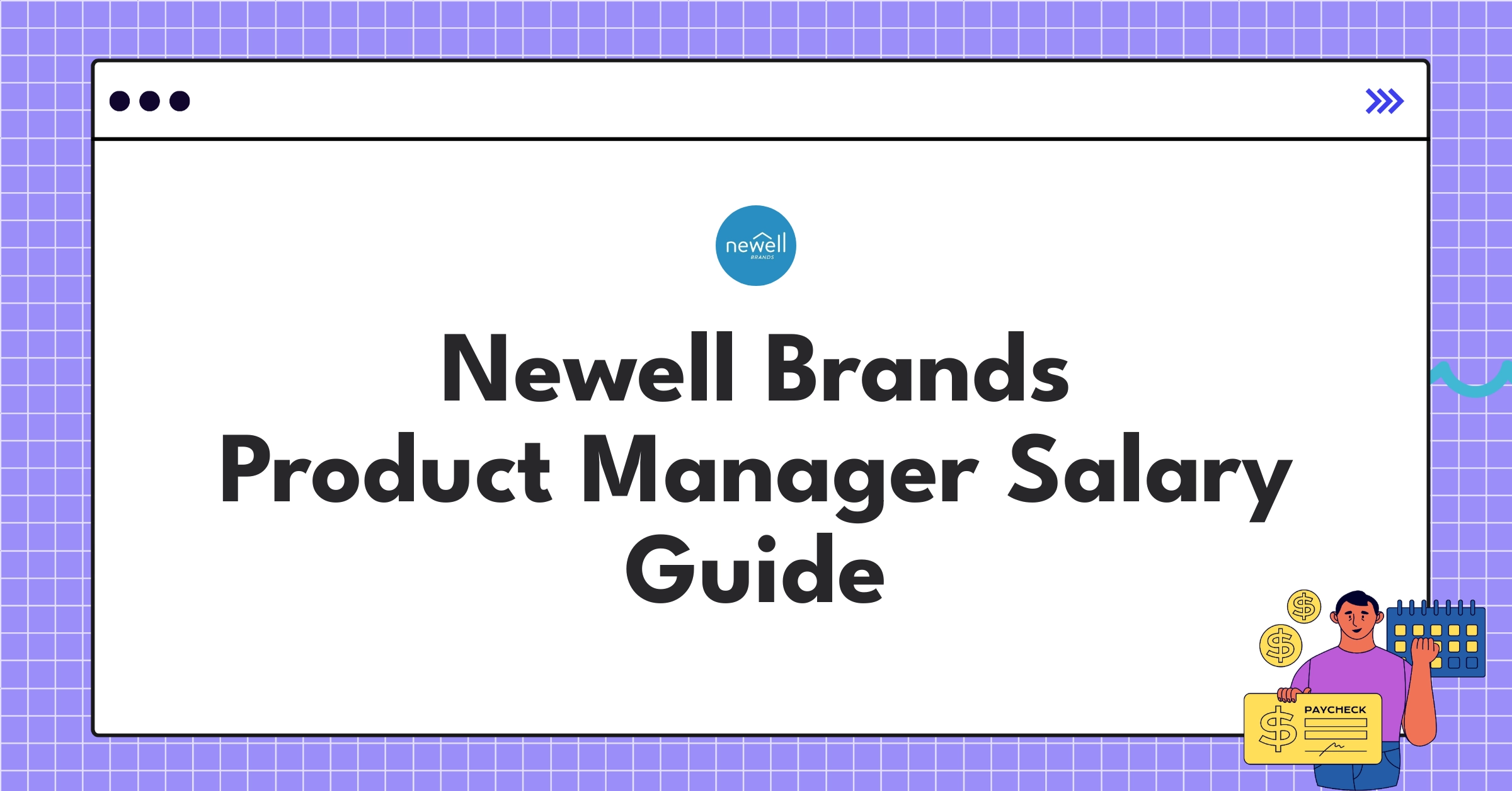 Newell Brands Product Manager salary structure chart showing base pay, bonuses, and equity compensation