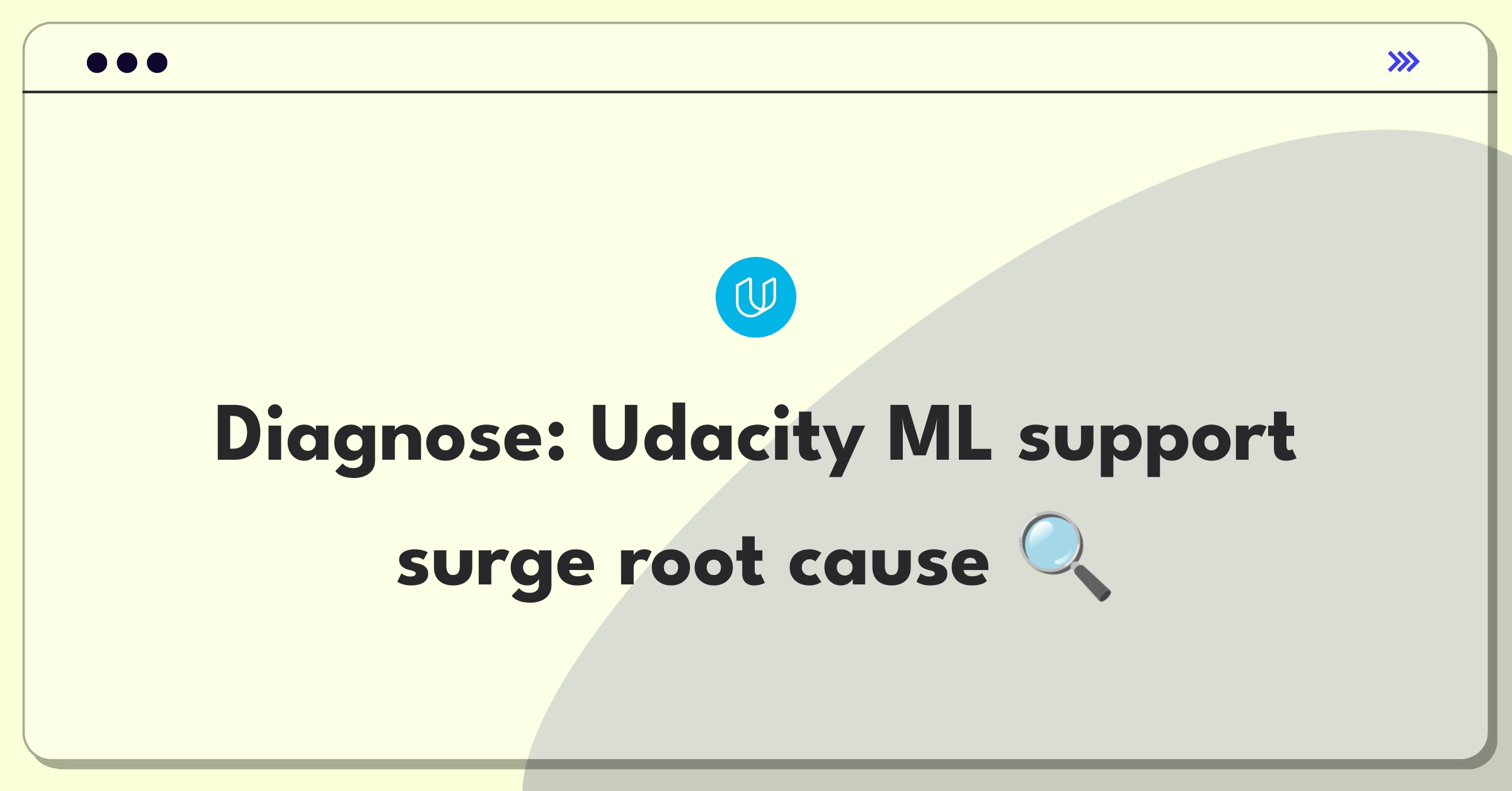 Product Management Root Cause Analysis Question: Investigating sudden increase in Udacity ML Nanodegree support tickets