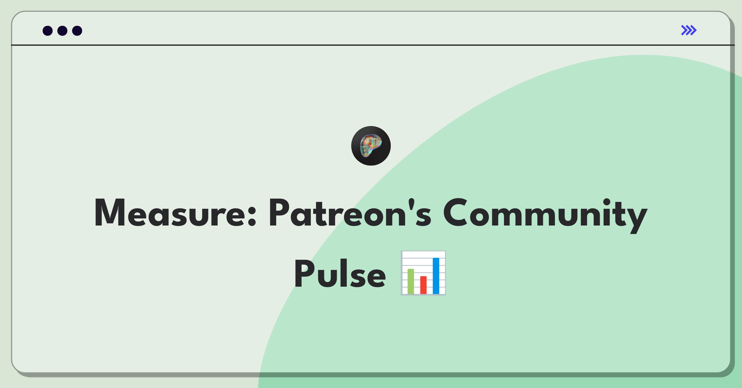 Product Management Success Metrics Question: Defining Patreon's community engagement success through key performance indicators