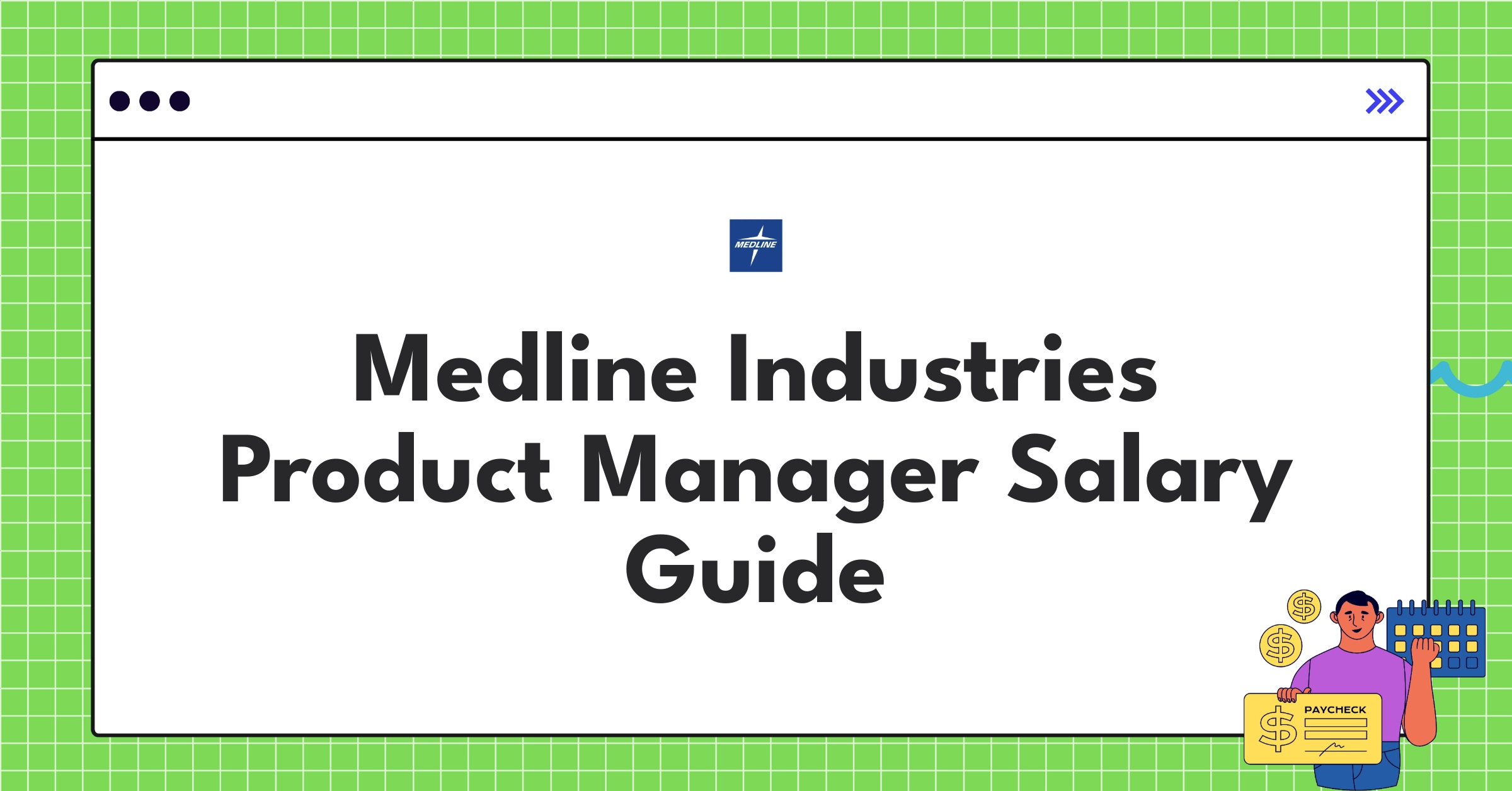 Medline Industries Product Manager salary chart showing compensation breakdown for different levels