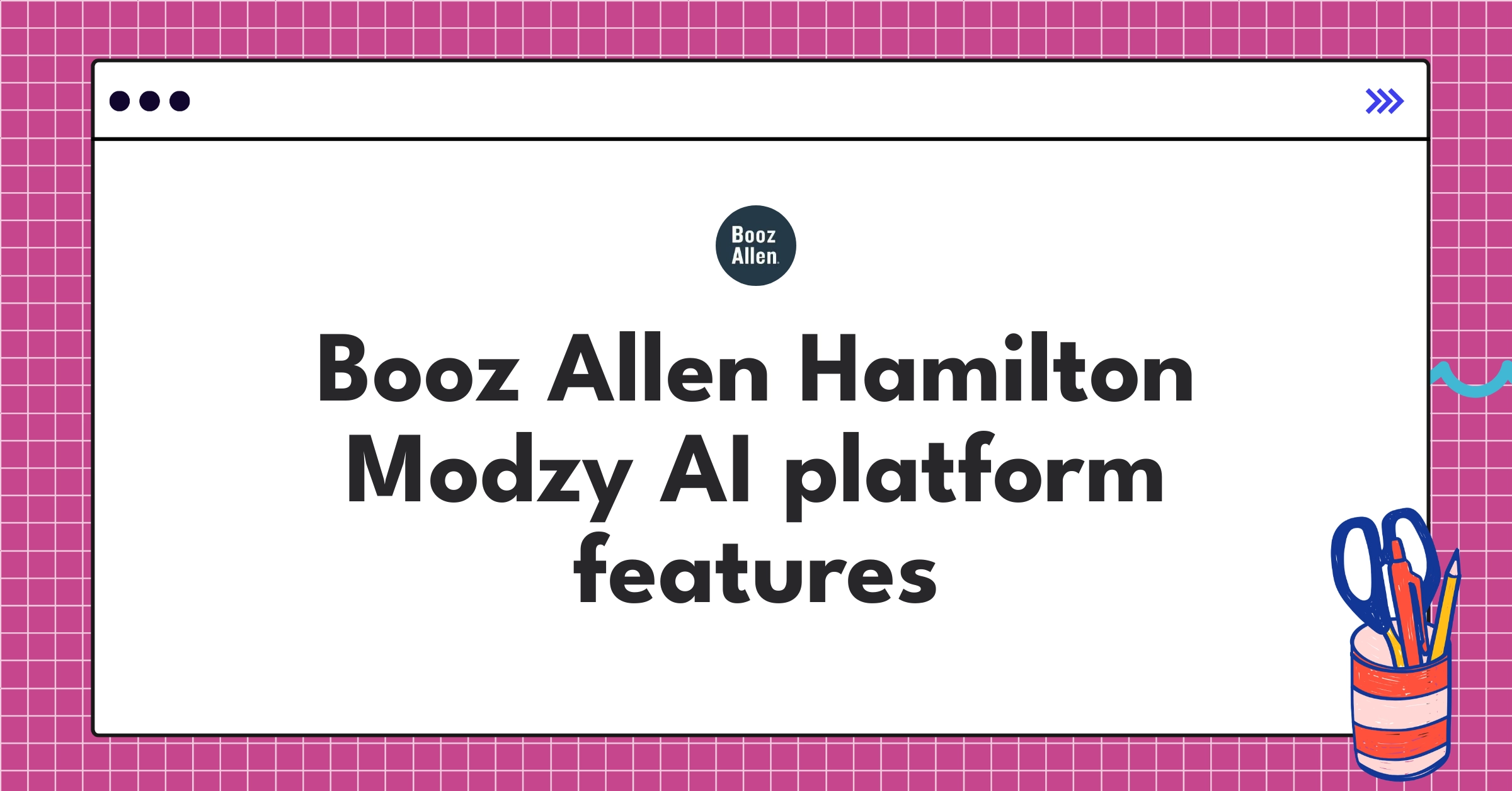 Booz Allen Hamilton Modzy Teardown AI Platform Analysis NextSprints