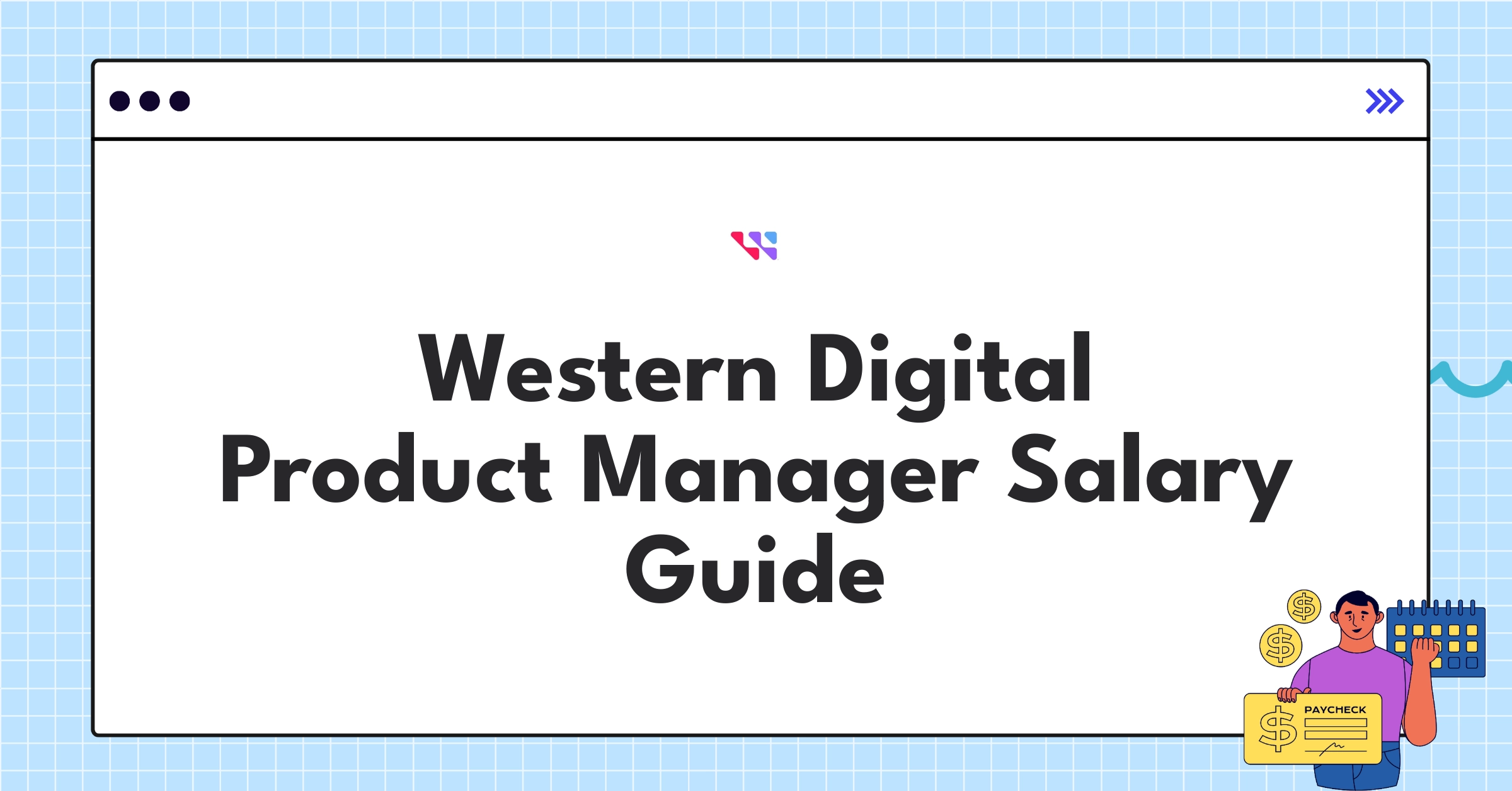 Infographic showing Western Digital Product Manager salary ranges and compensation components for 2025