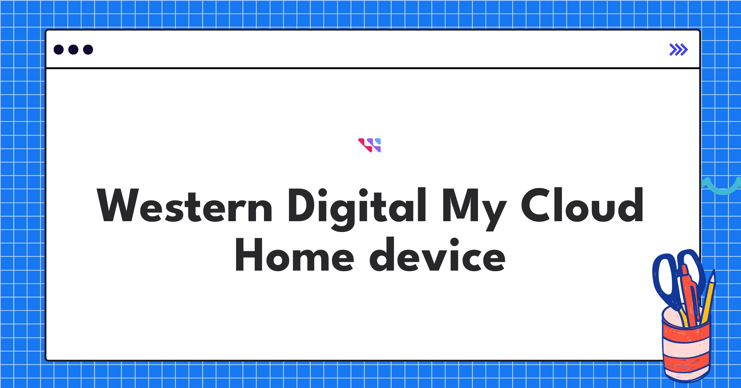 Western Digital My Cloud Home personal cloud storage device showcasing hybrid storage solution