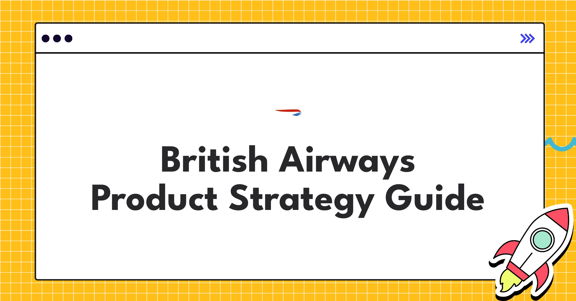 British Airways plane showcasing digital innovation and sustainability initiatives in product strategy