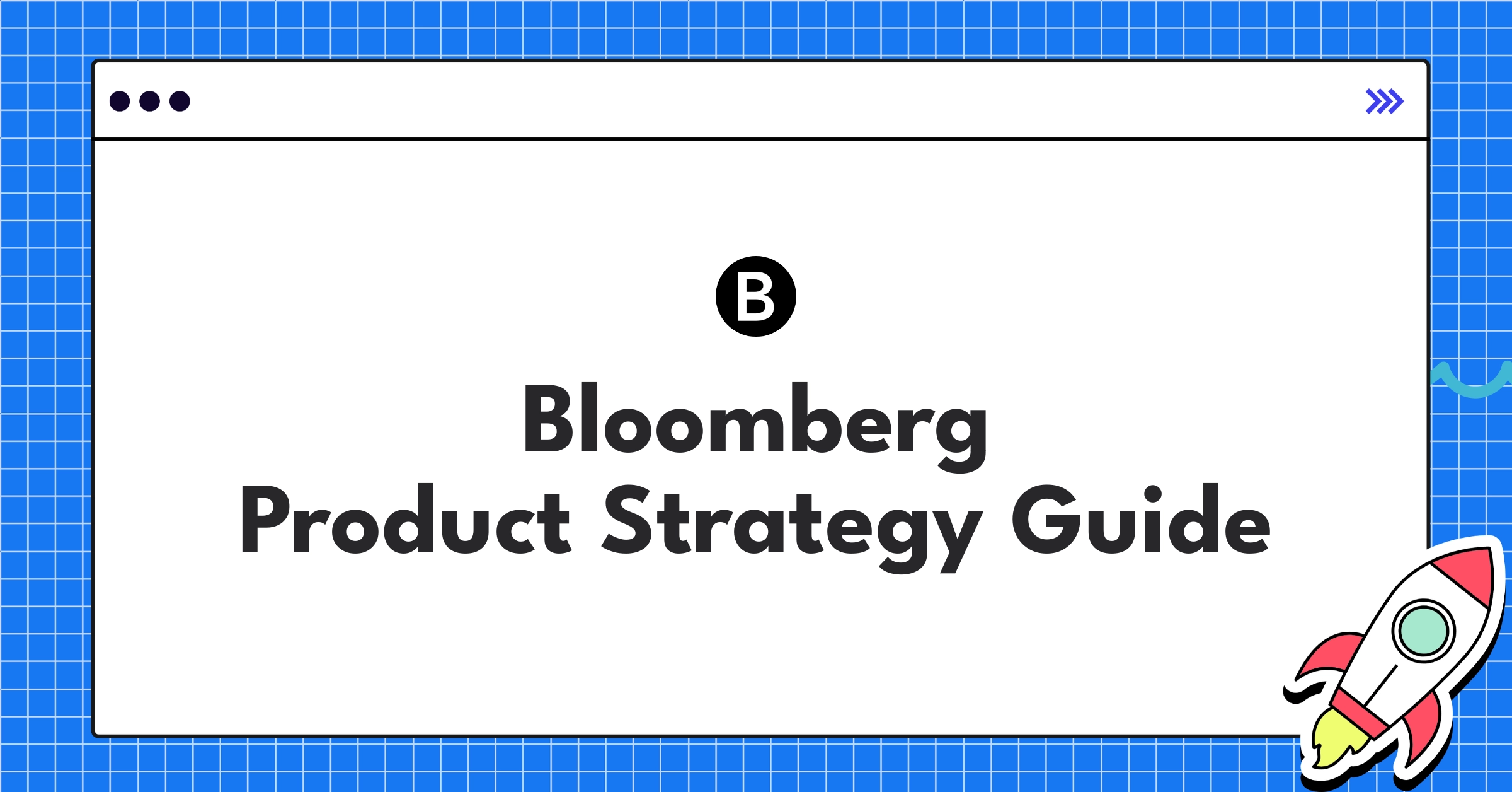Bloomberg product strategy roadmap showcasing data democratization and cloud-first architecture