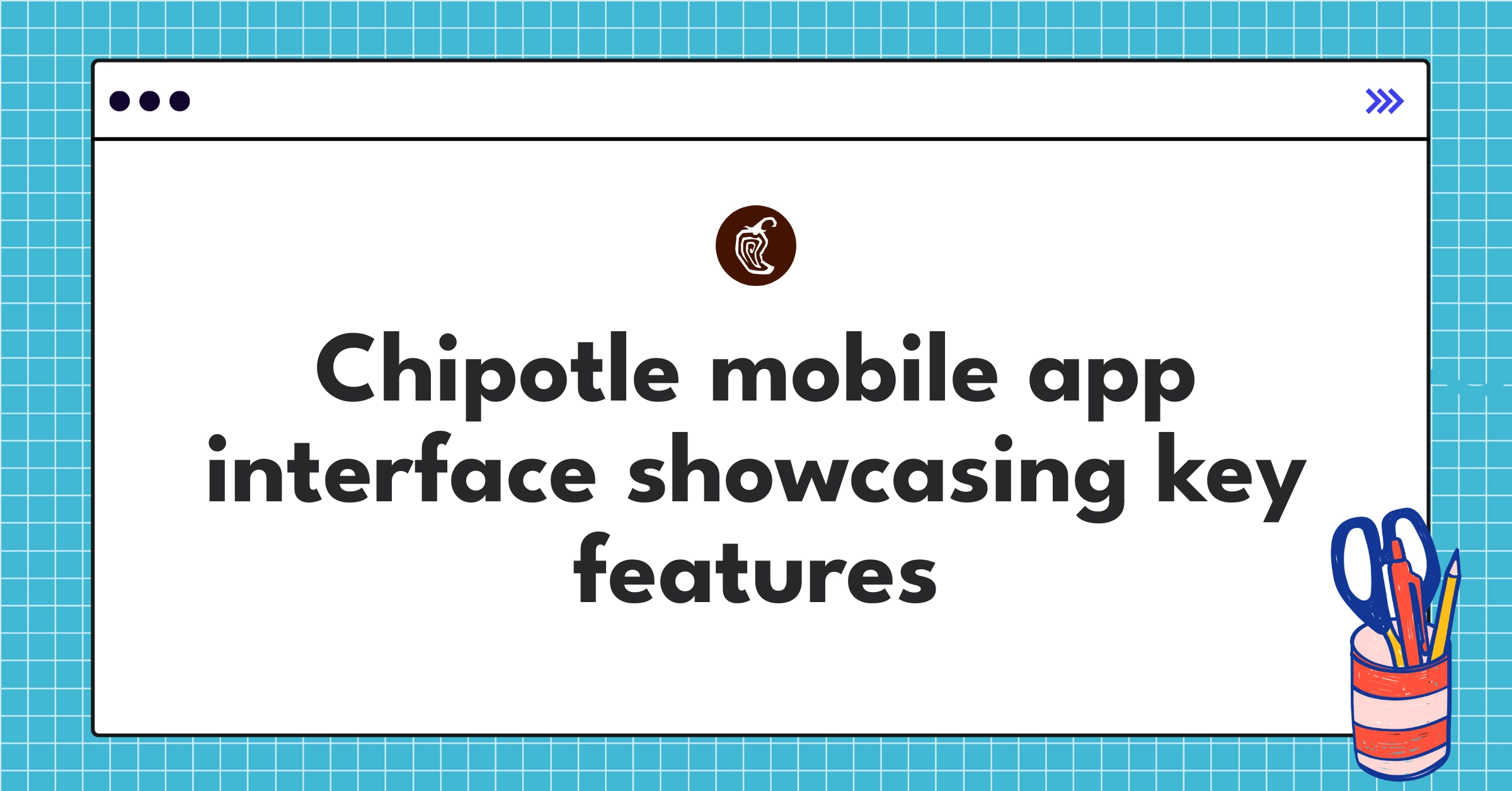 Chipotle Mexican Grill mobile app screen displaying order customization and rewards program integration
