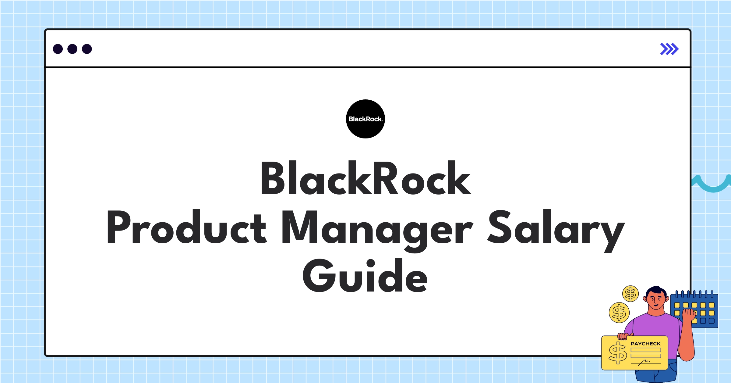 BlackRock Product Manager salary breakdown chart showing compensation components and career levels
