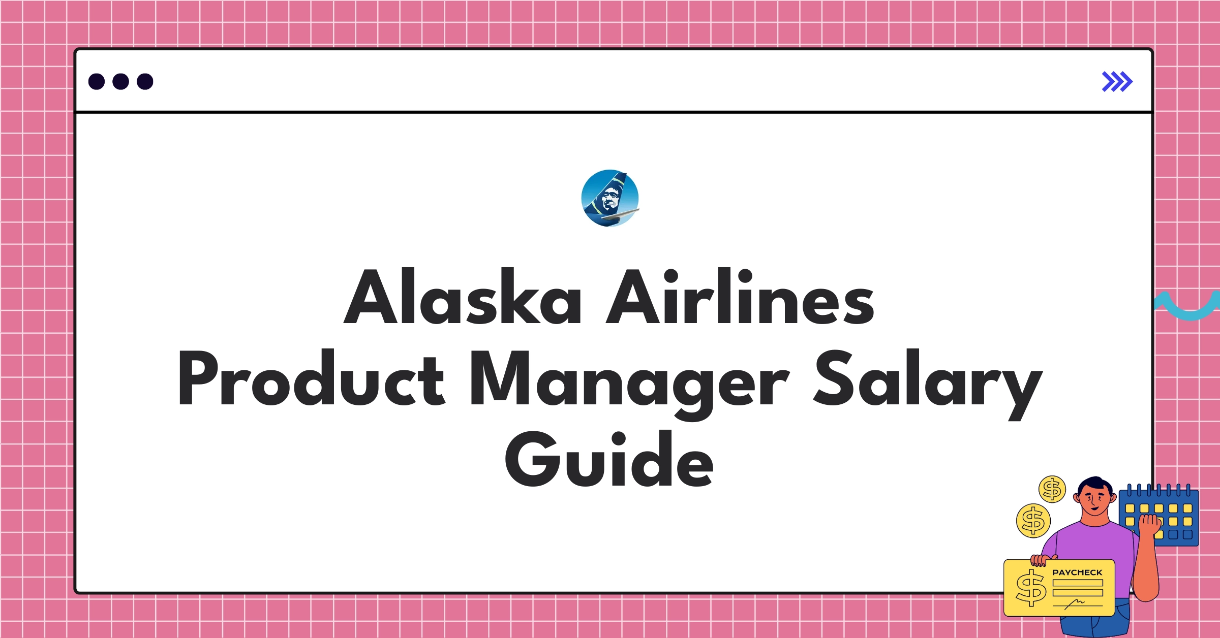 Detailed Alaska Airlines Product Manager salary breakdown chart showing various compensation components