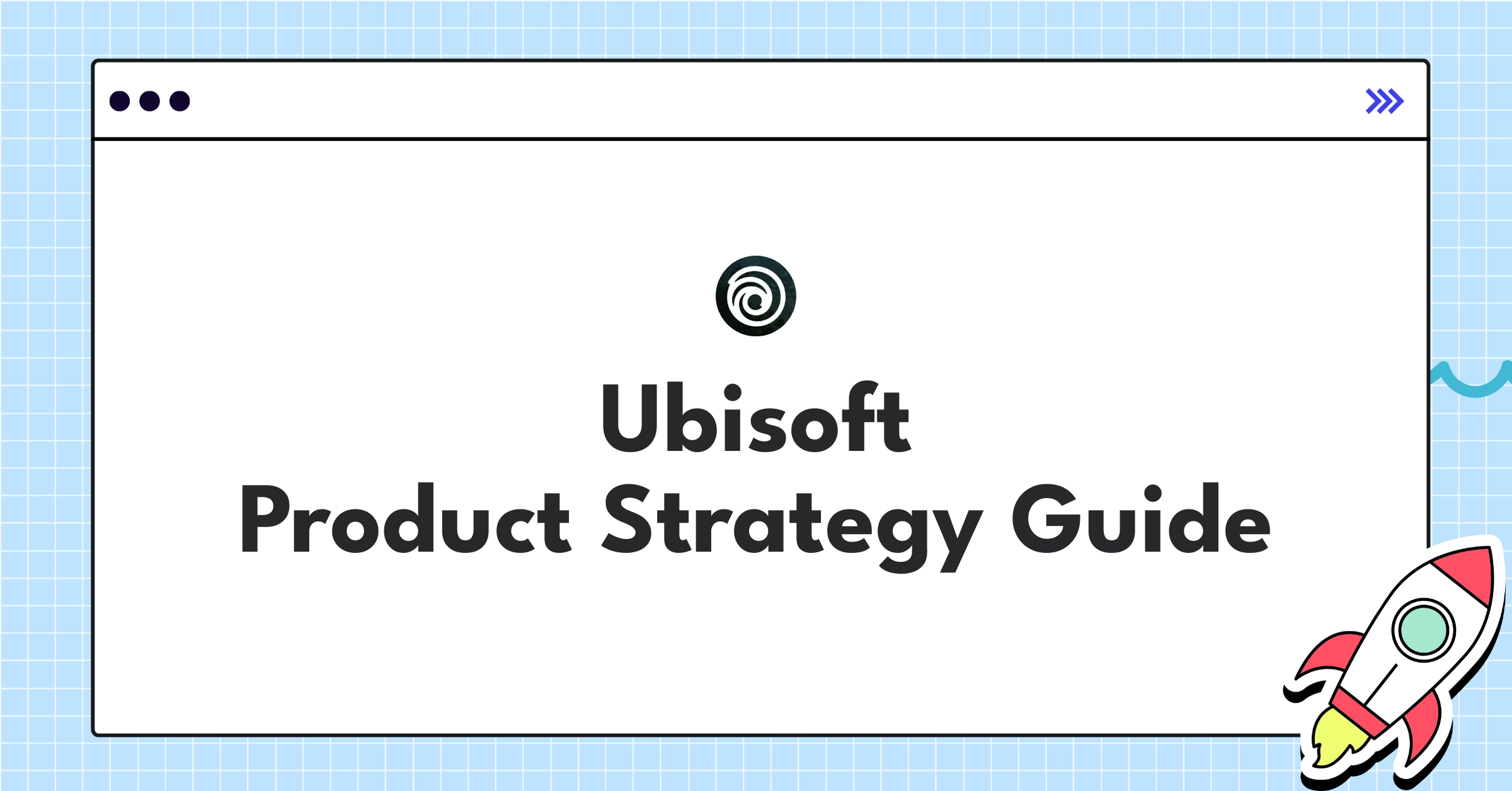 Ubisoft product strategy infographic showcasing Games-as-a-Service, cloud gaming, and transmedia expansion