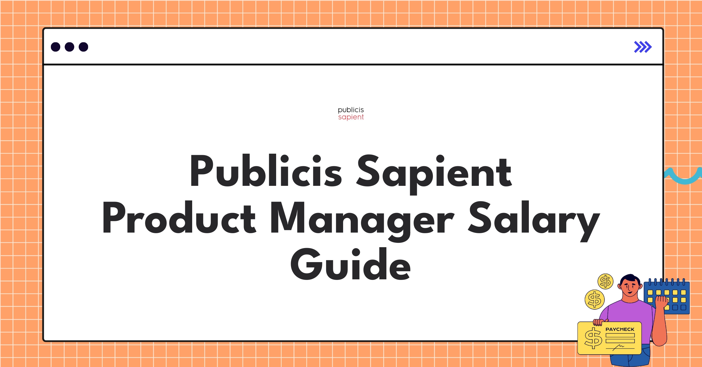 Publicis Sapient Product Manager salary breakdown chart showing base pay, bonuses, and equity components