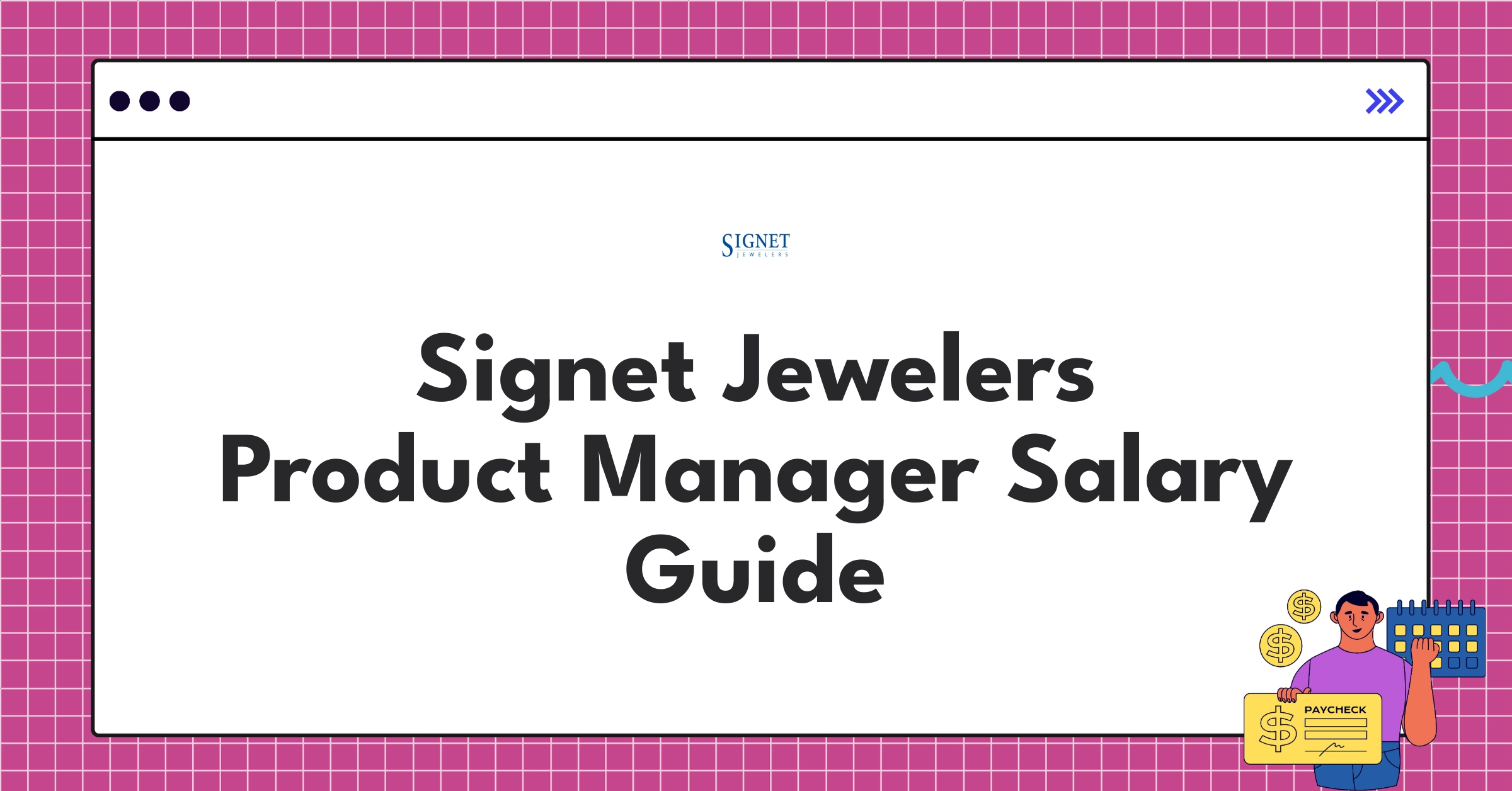 Detailed Signet Jewelers product manager salary breakdown chart showing base pay, bonuses, and equity