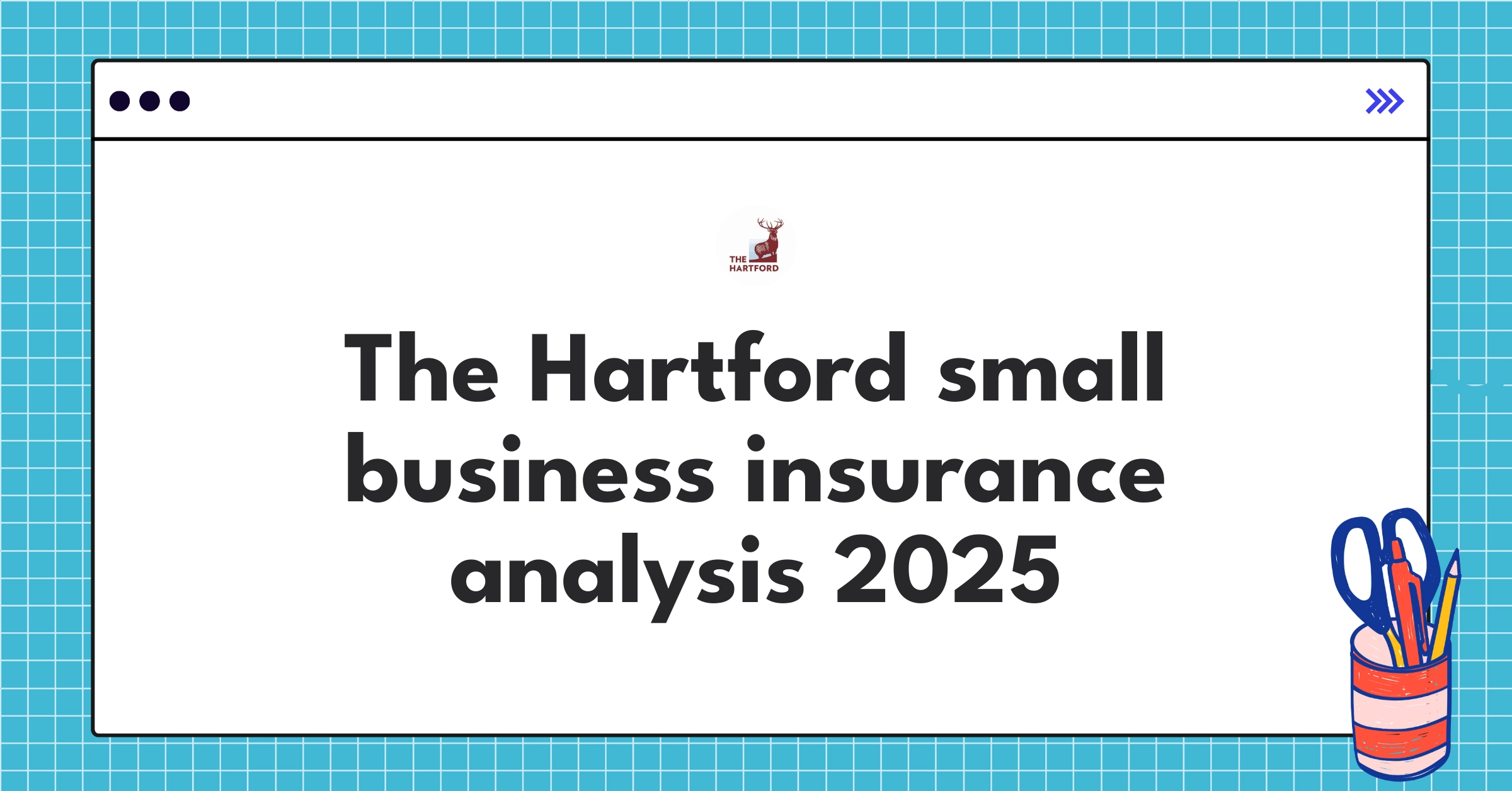The Hartford's small business insurance offering analysis featuring AI-powered risk assessment and tailored coverage bundles
