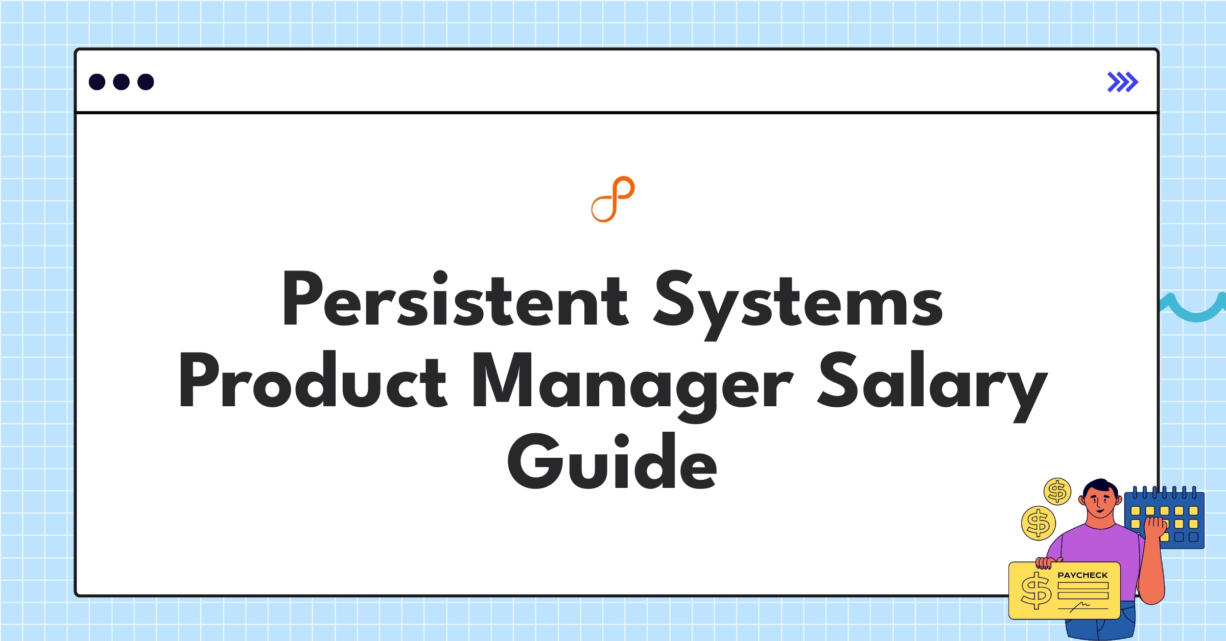 Persistent Systems product manager salary breakdown chart showing base pay, bonuses, and equity components