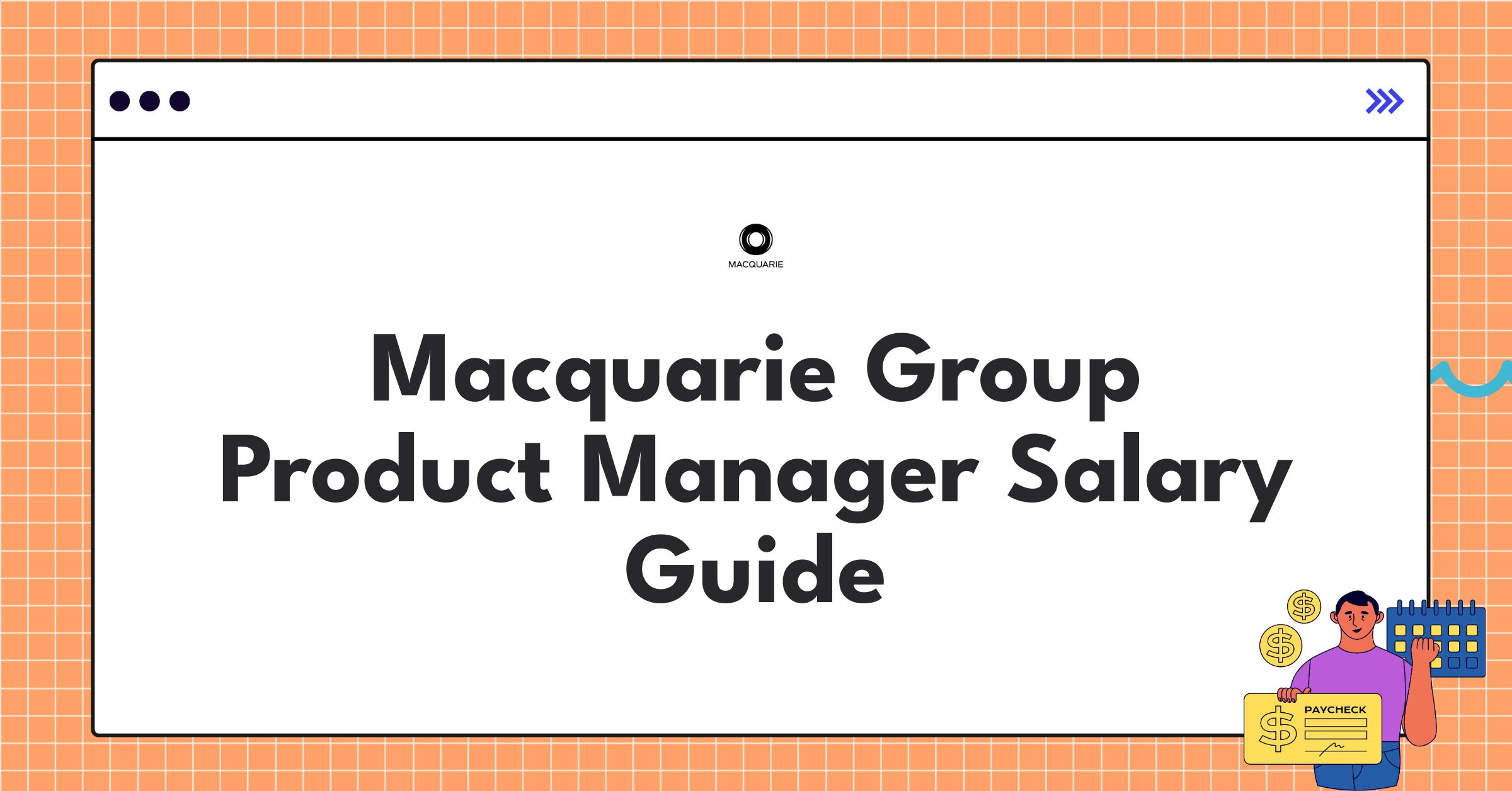 Macquarie Group Product Manager salary structure chart showing base pay, bonuses, and equity compensation