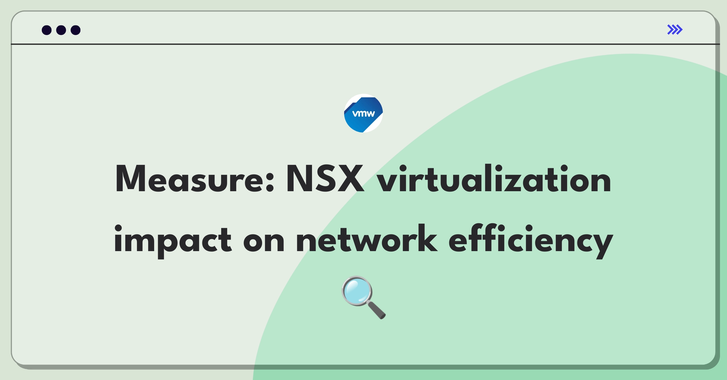 Product Management Success Metrics Question: Evaluating VMware NSX network virtualization solution performance