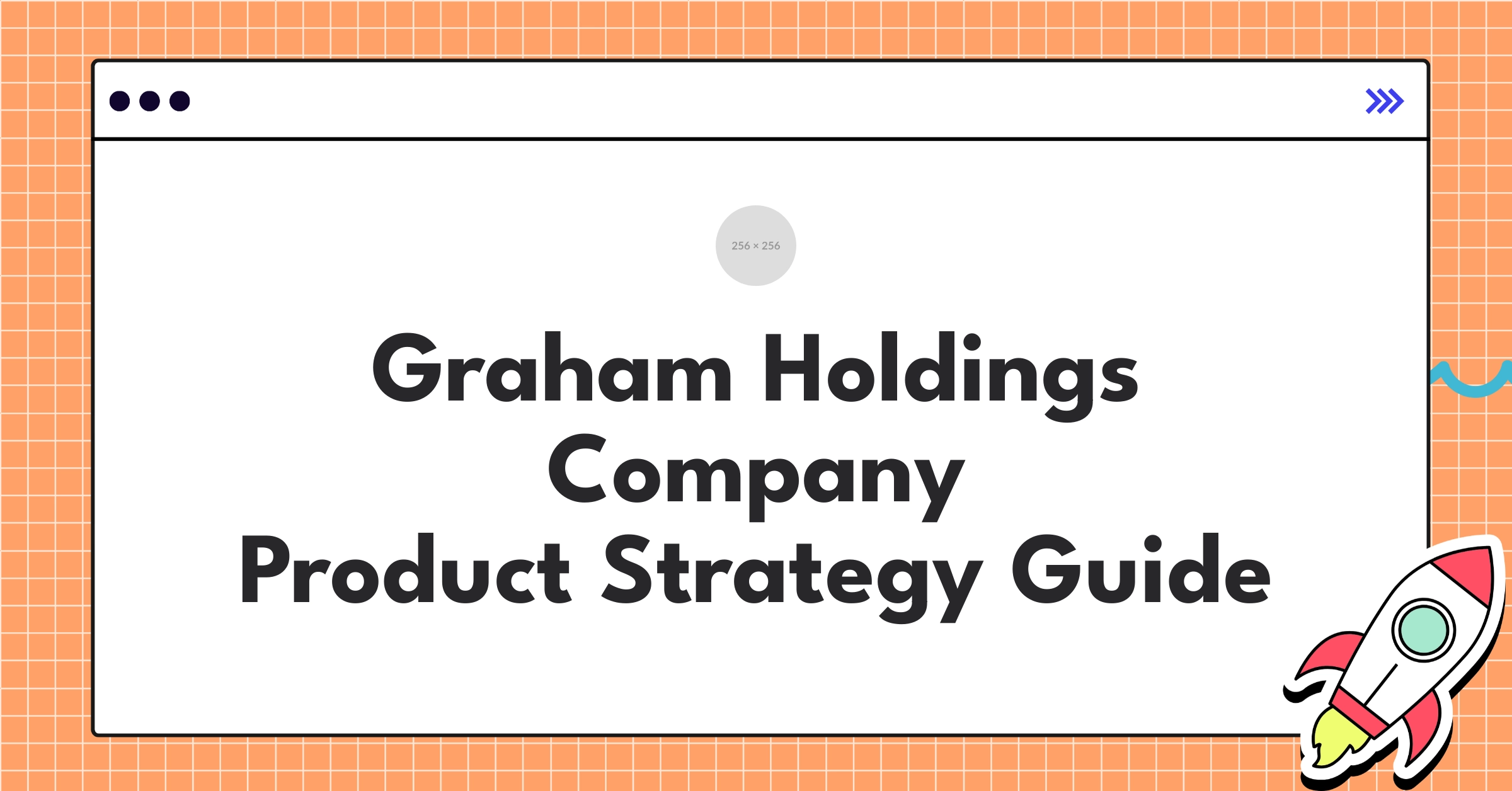 Graham Holdings Company logo with icons representing education, media, and healthcare sectors