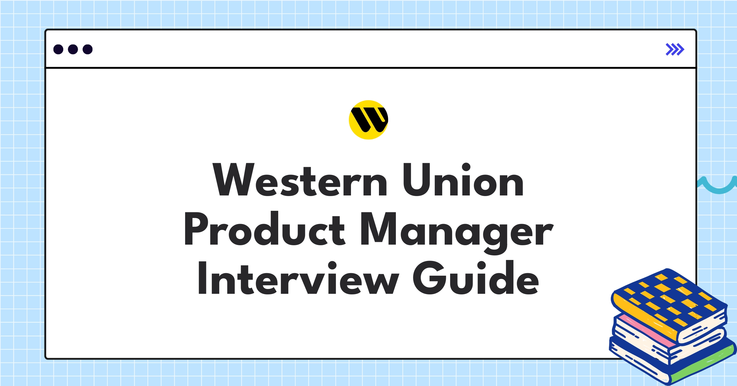 Western Union product manager interview guide infographic showing key stages and requirements