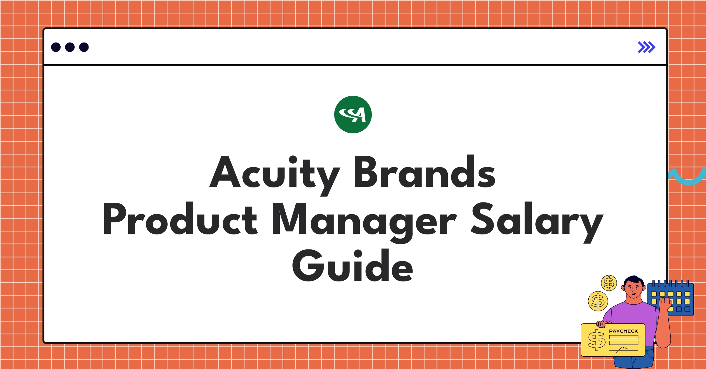 Acuity Brands Product Manager salary ranges and benefits infographic for 2025 compensation guide