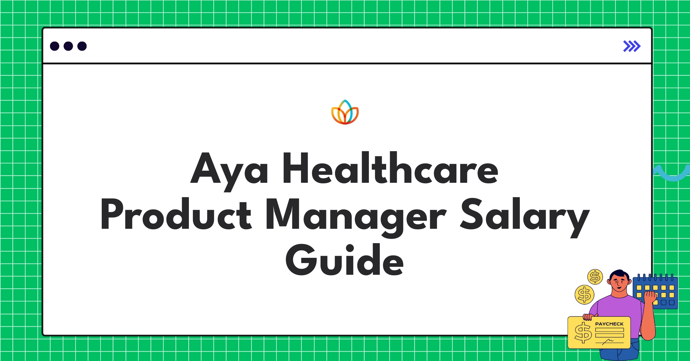 Aya Healthcare Product Manager salary breakdown chart showing compensation components and industry comparisons