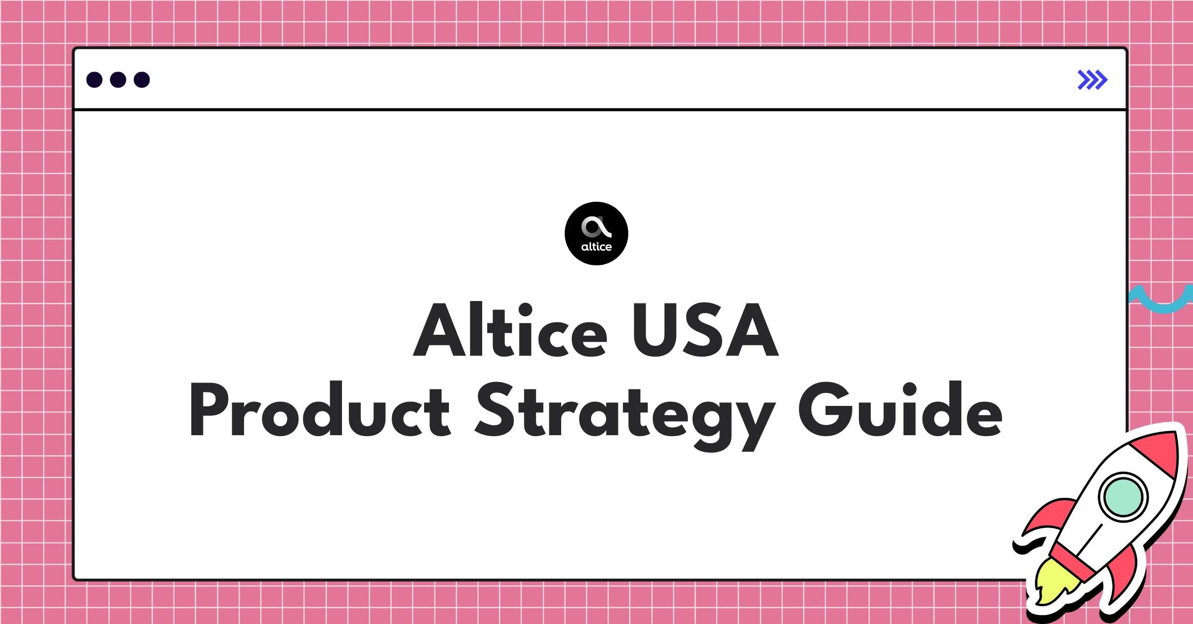 Altice USA product strategy roadmap showcasing broadband focus and mobile integration