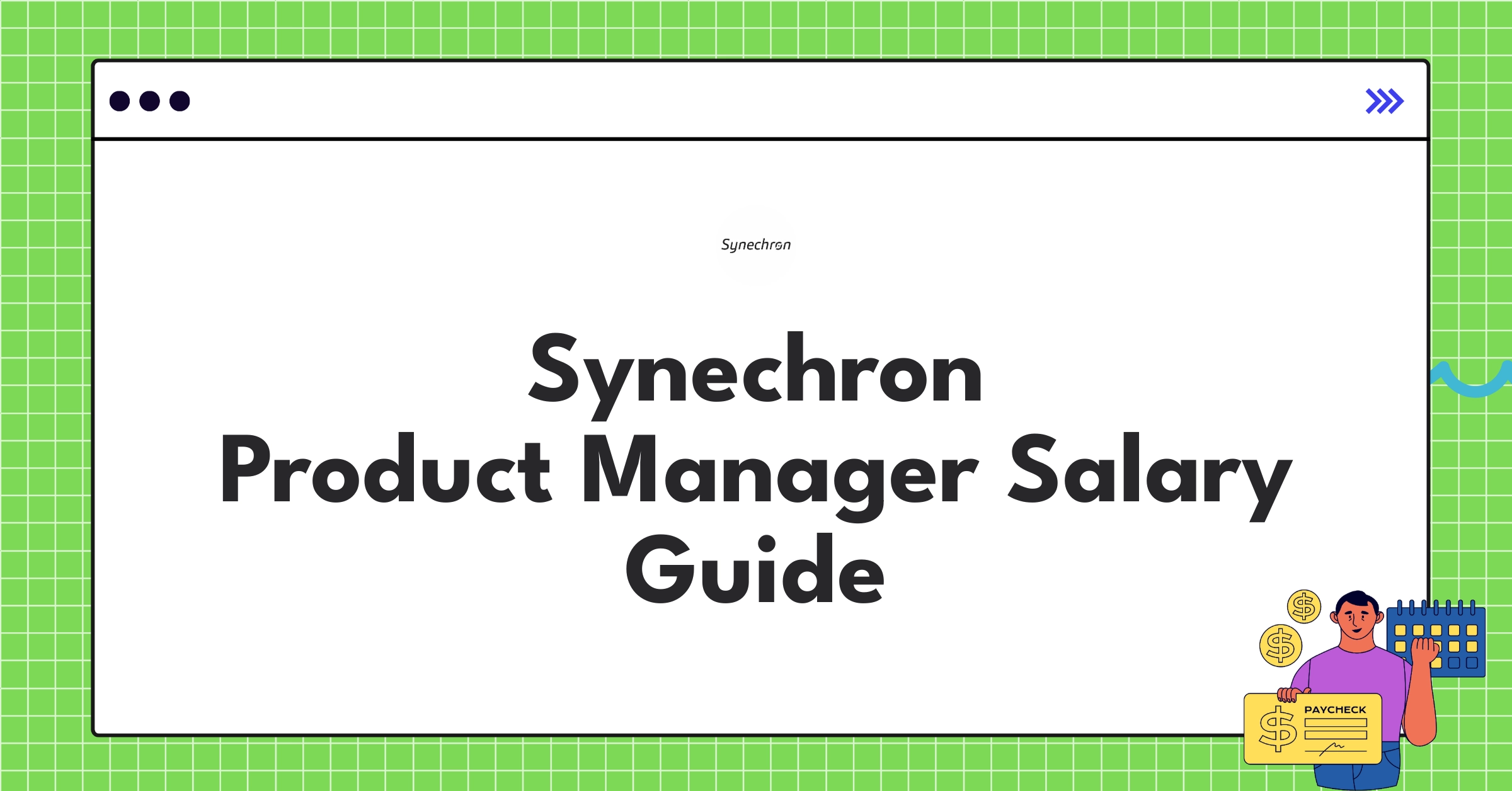 Synechron Product Manager compensation chart showing salary ranges and factors influencing pay in 2025