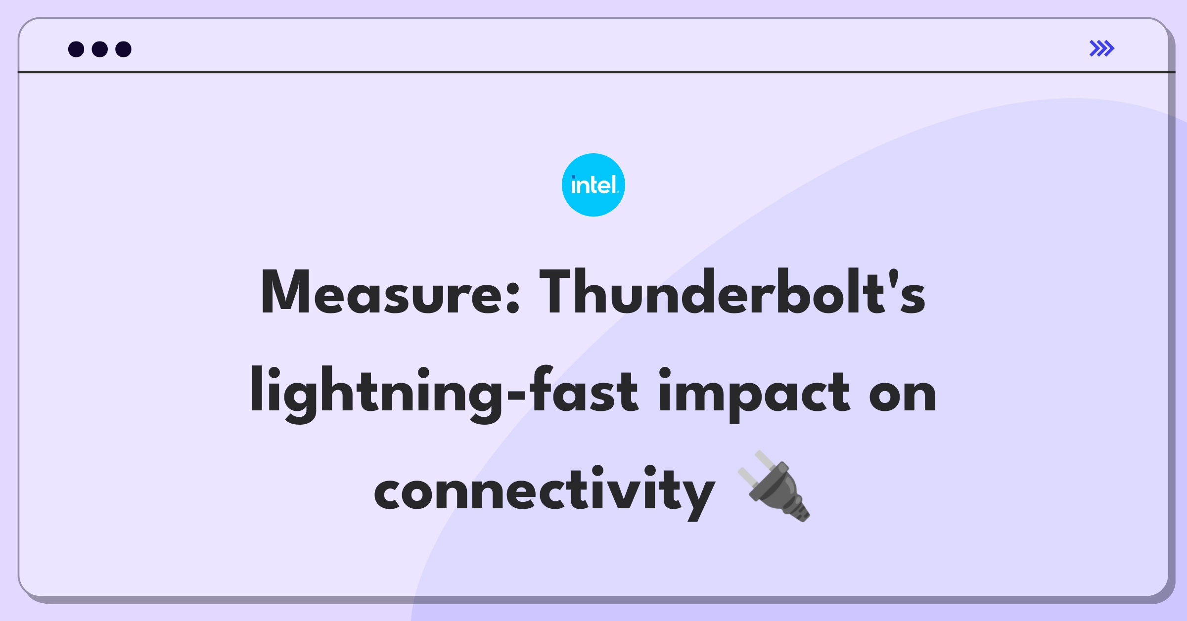 Product Management Metrics Question: Evaluating success of Intel's Thunderbolt high-speed I/O technology