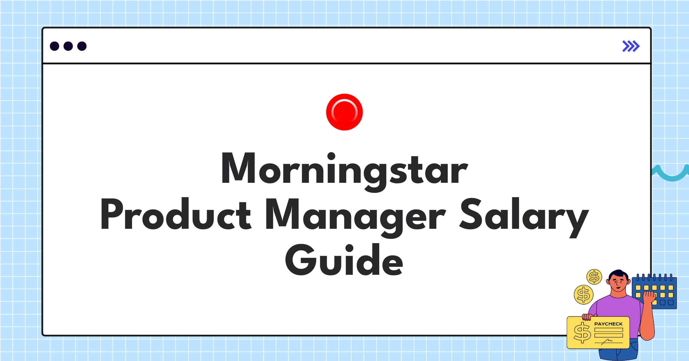 Infographic showing Morningstar Product Manager salary components and trends for 2025