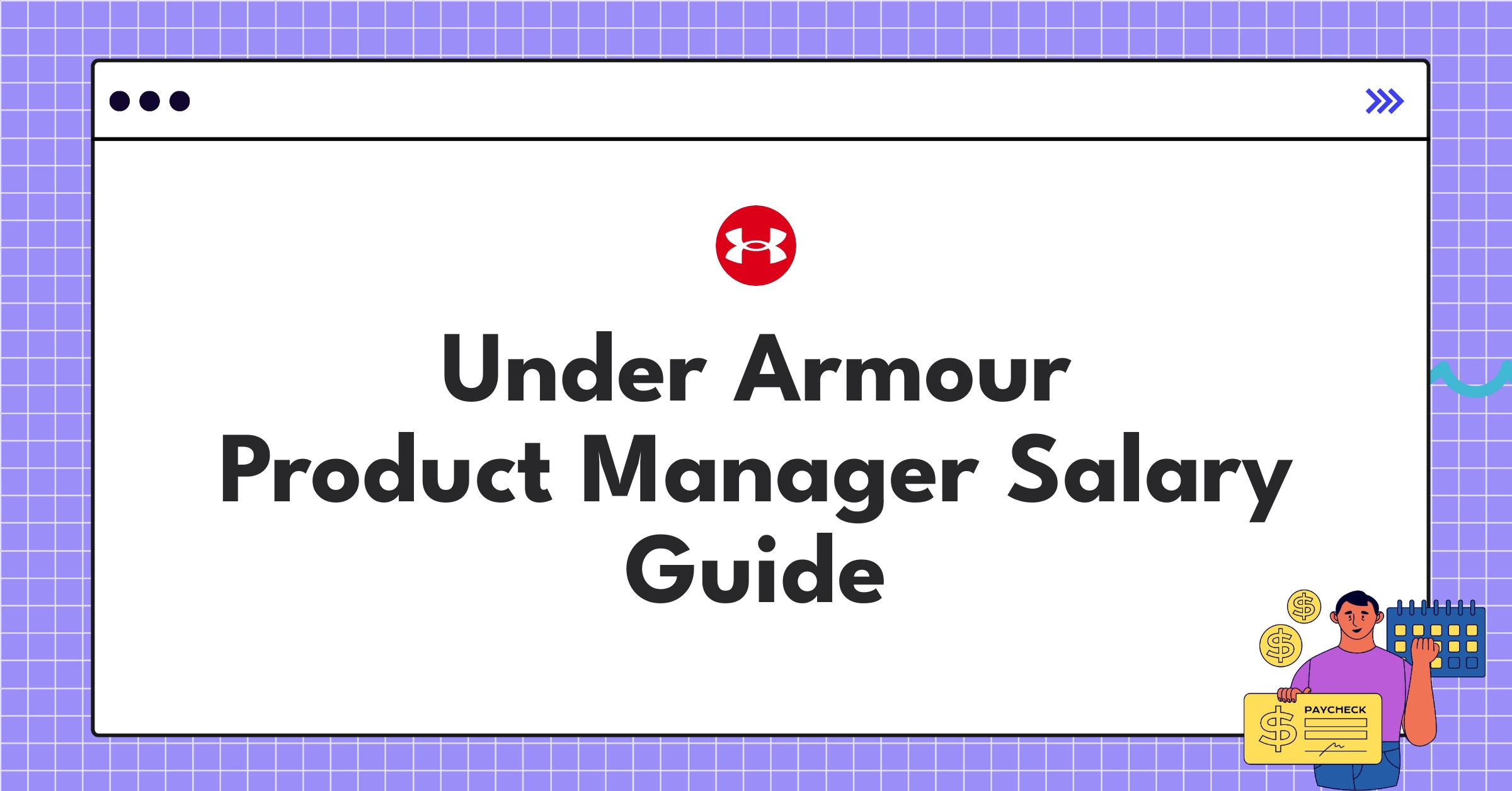 Under Armour Product Manager salary ranges and compensation factors infographic for 2025