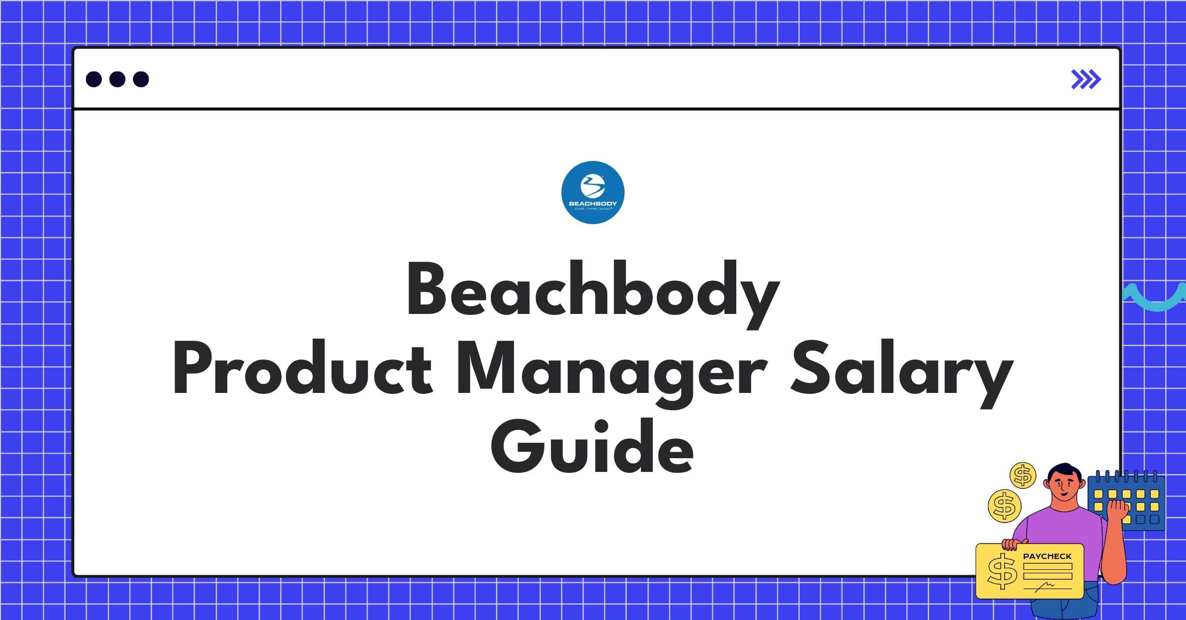 Beachbody Product Manager salary breakdown chart showing base pay, bonuses, and equity components