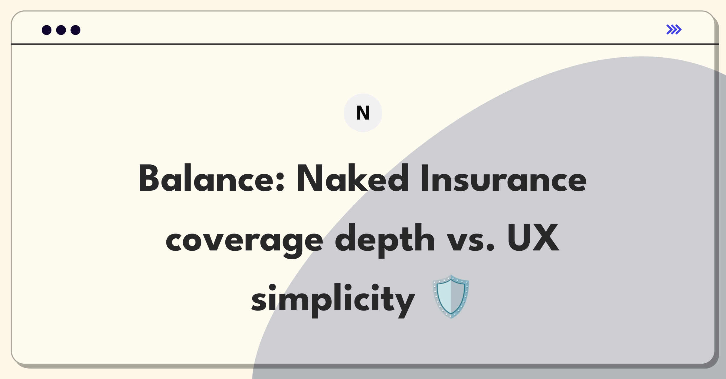 Product Management Trade-off Question: Prioritizing insurance coverage expansion versus user experience simplification