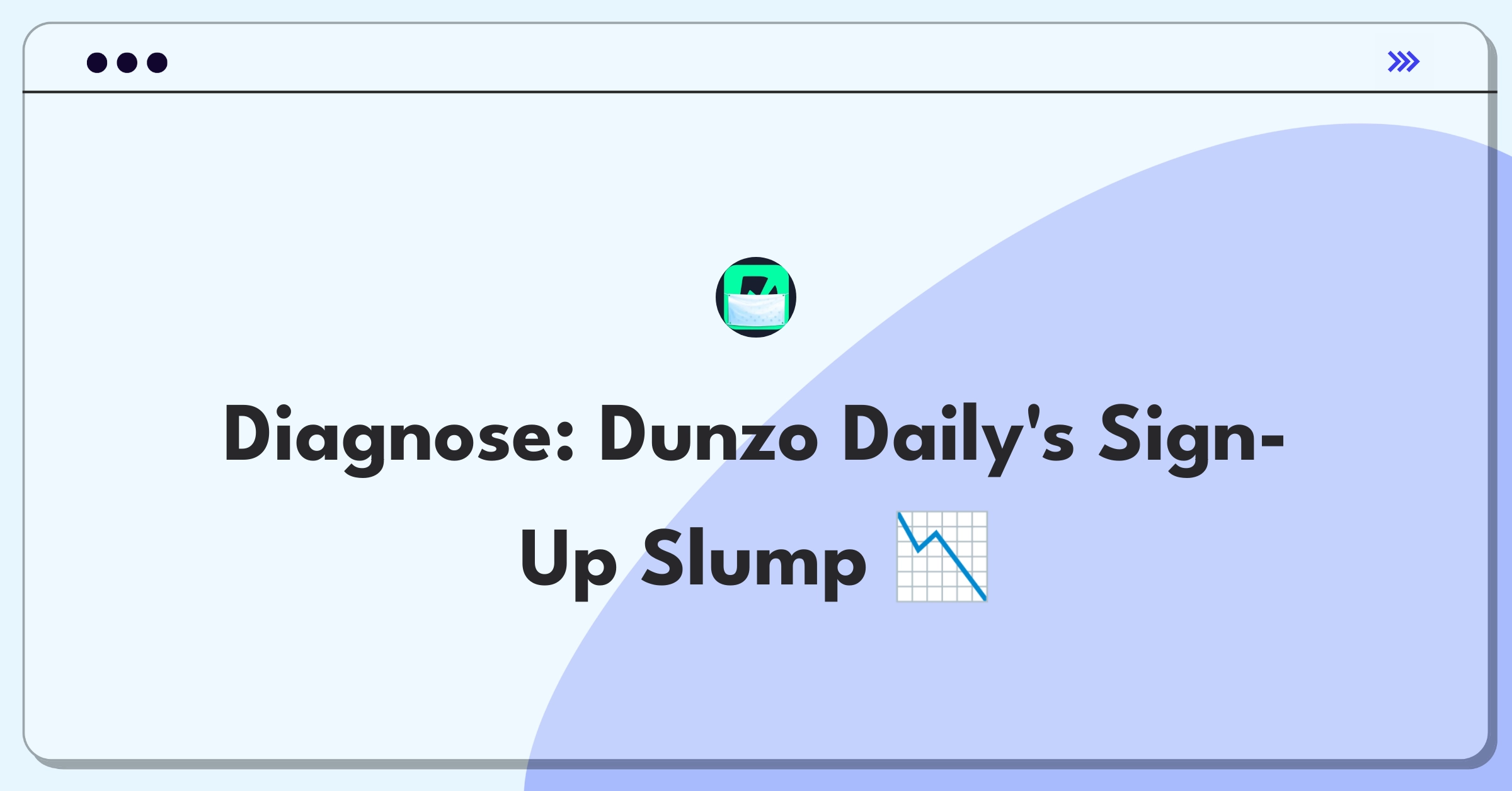 Product Management Root Cause Analysis Question: Investigating sudden drop in Dunzo Daily subscription sign-ups