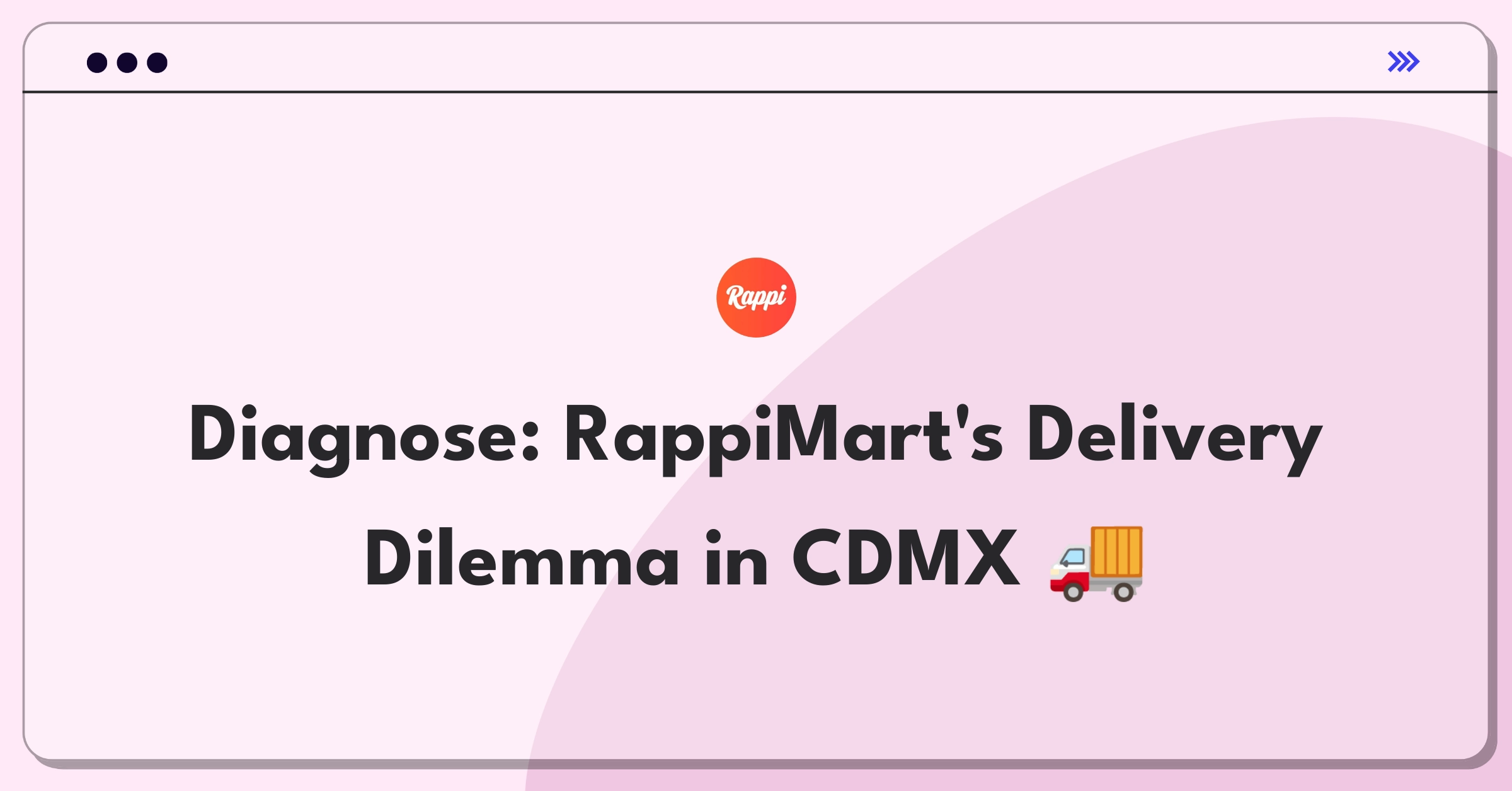 Product Management Root Cause Analysis Question: Investigating RappiMart's on-time delivery rate decline in Mexico City