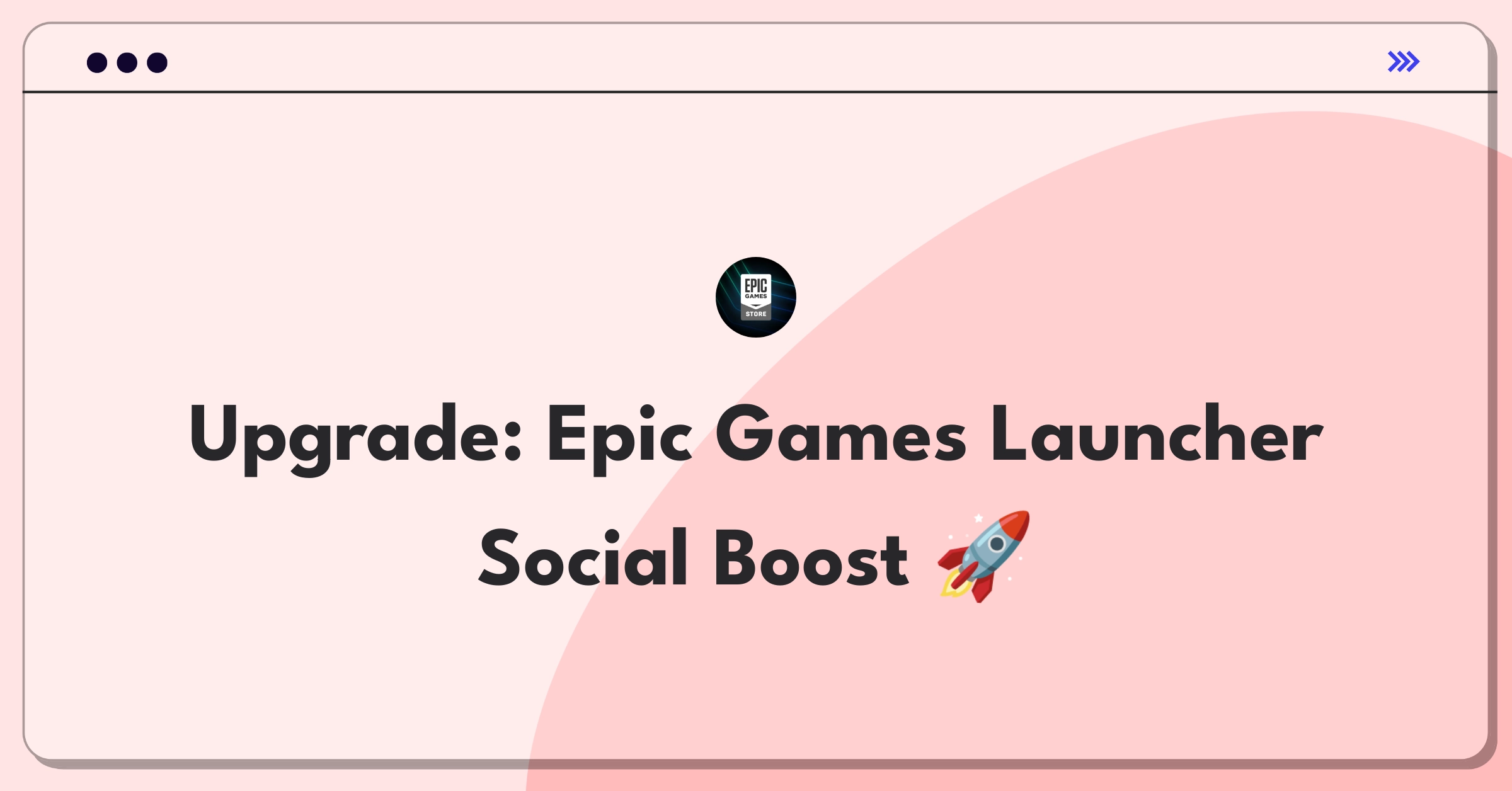 Product Management Improvement Question: Enhancing social features in Epic Games Launcher for increased user engagement