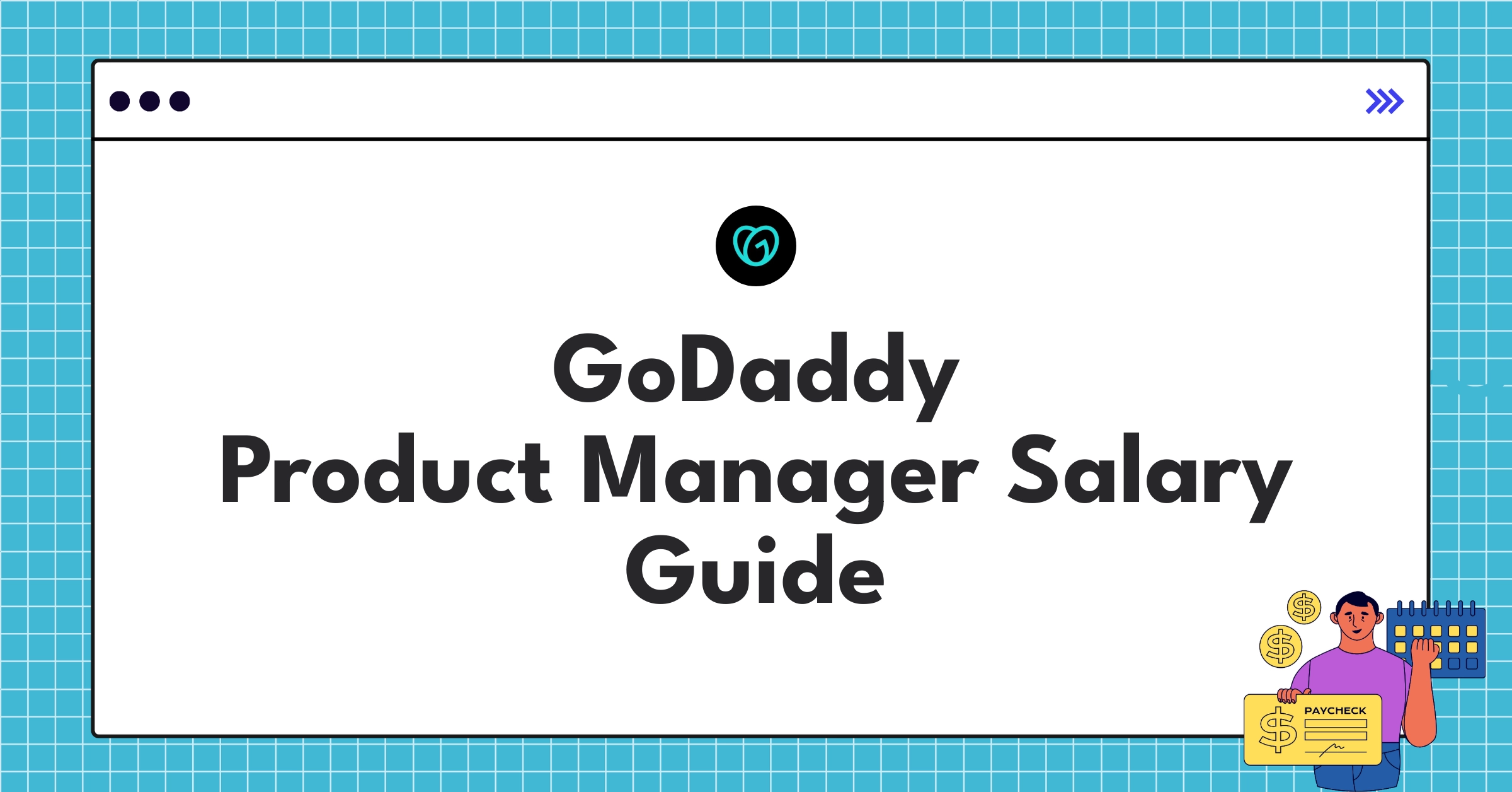 GoDaddy Product Manager salary breakdown chart showing base pay, bonuses, and equity compensation