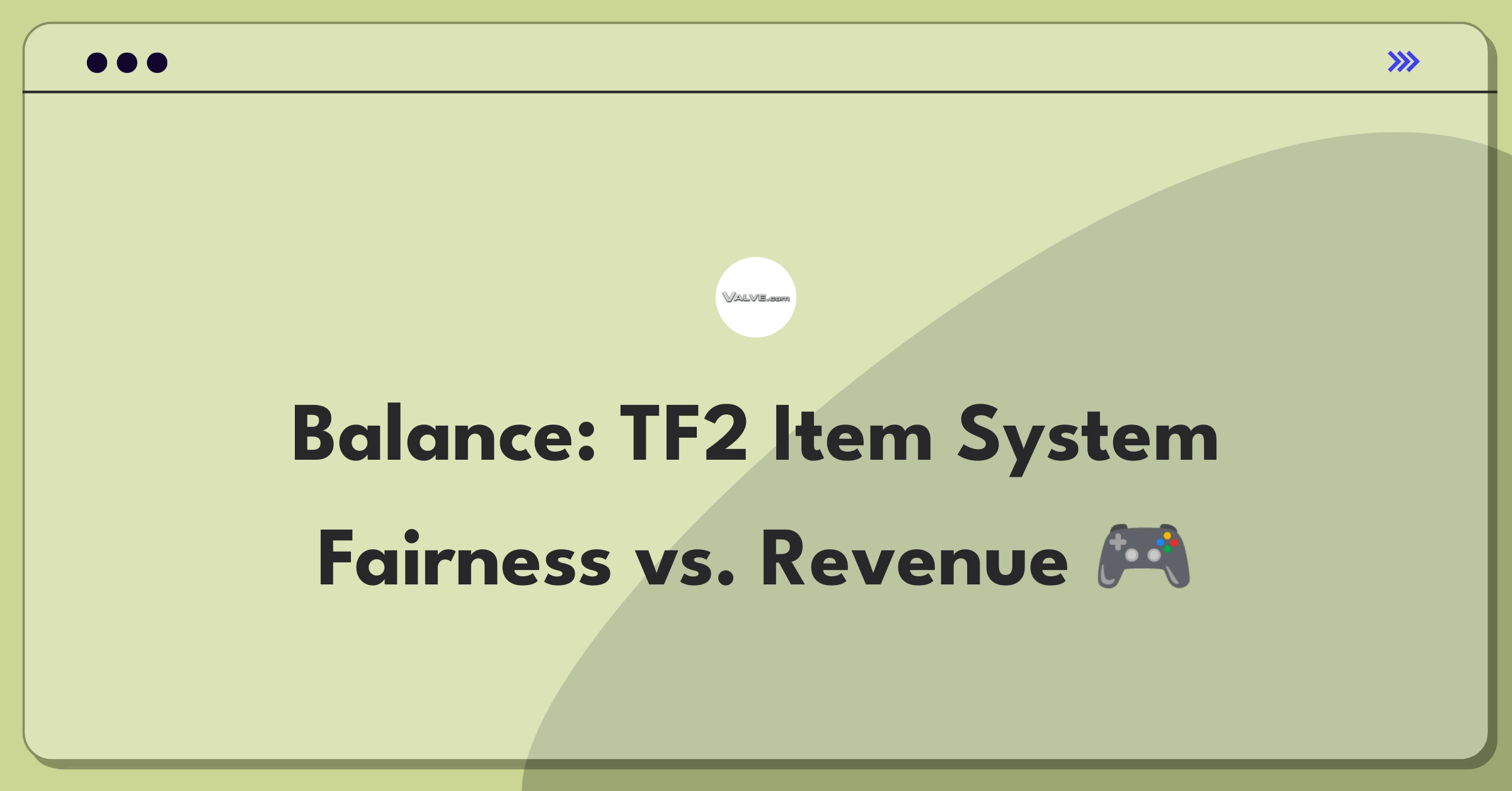 Product Management Trade-off Question: Balancing competitive integrity and monetization in Team Fortress 2's item system