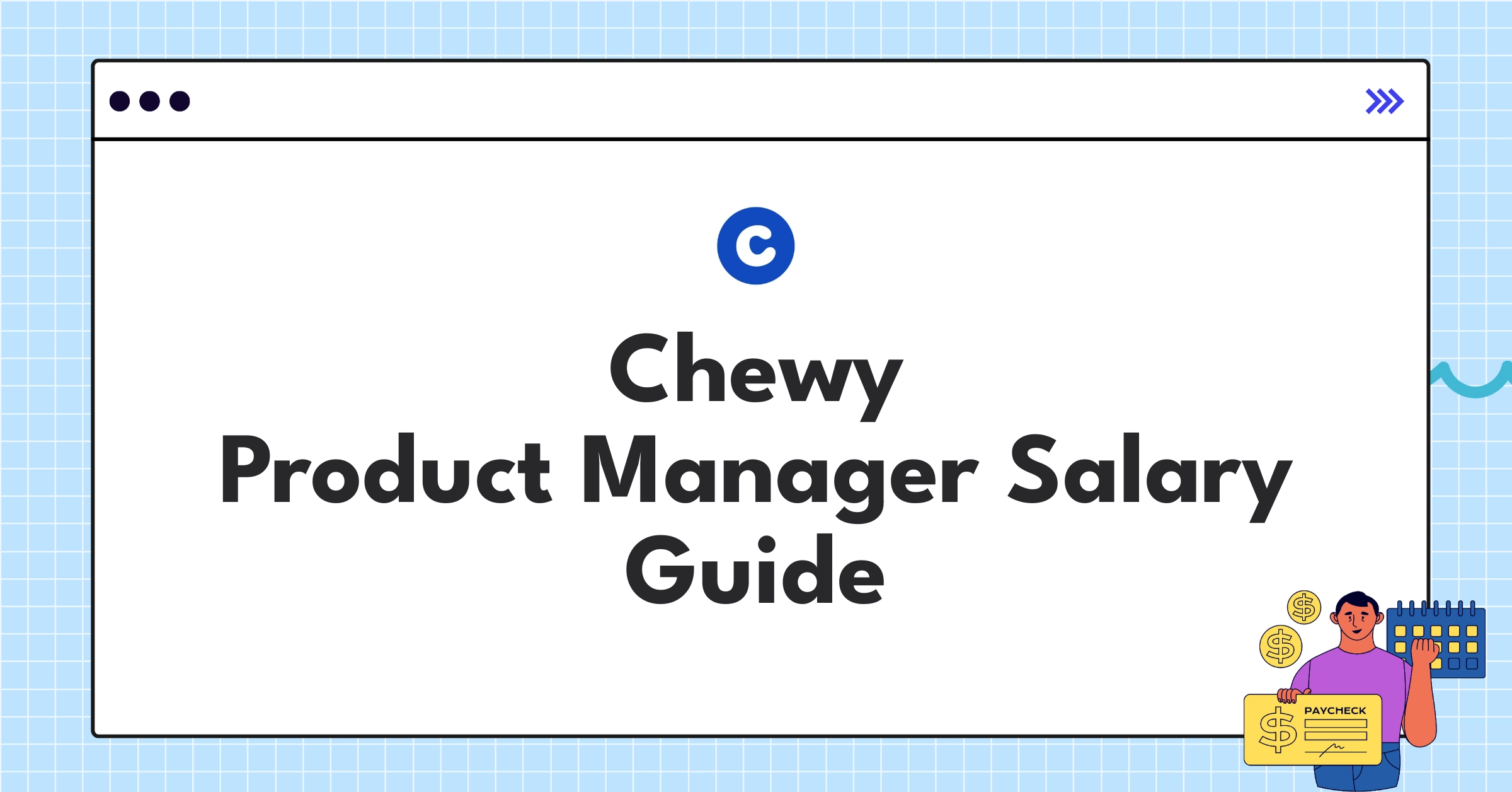 Chewy Product Manager salary breakdown chart showing base pay, bonuses, and equity components