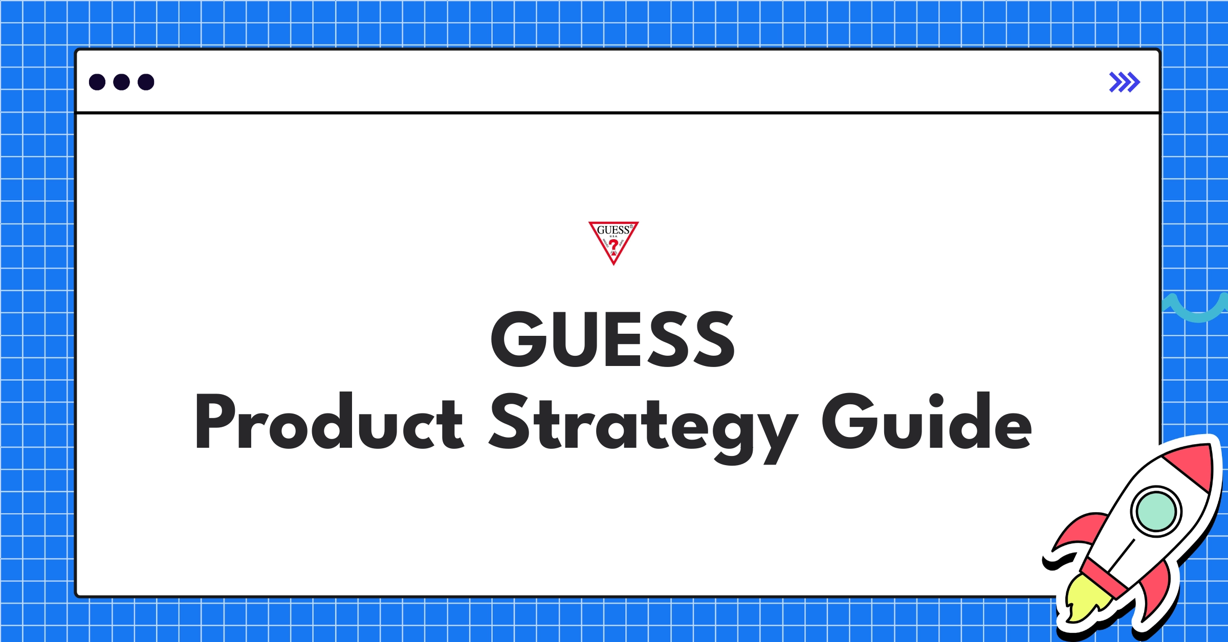 GUESS product strategy roadmap highlighting e-commerce growth, sustainability initiatives, and AI-driven personalization