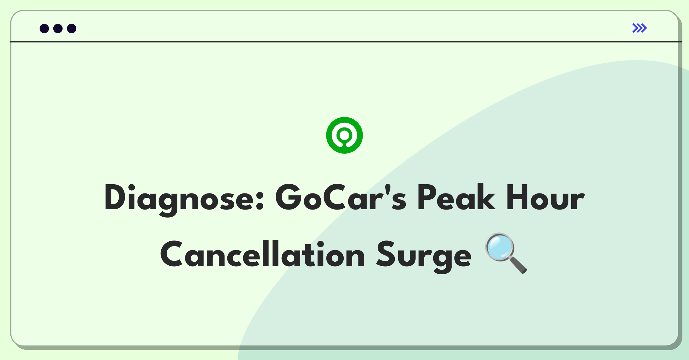 Product Management Root Cause Analysis Question: Investigating ride-sharing driver cancellations during high demand periods