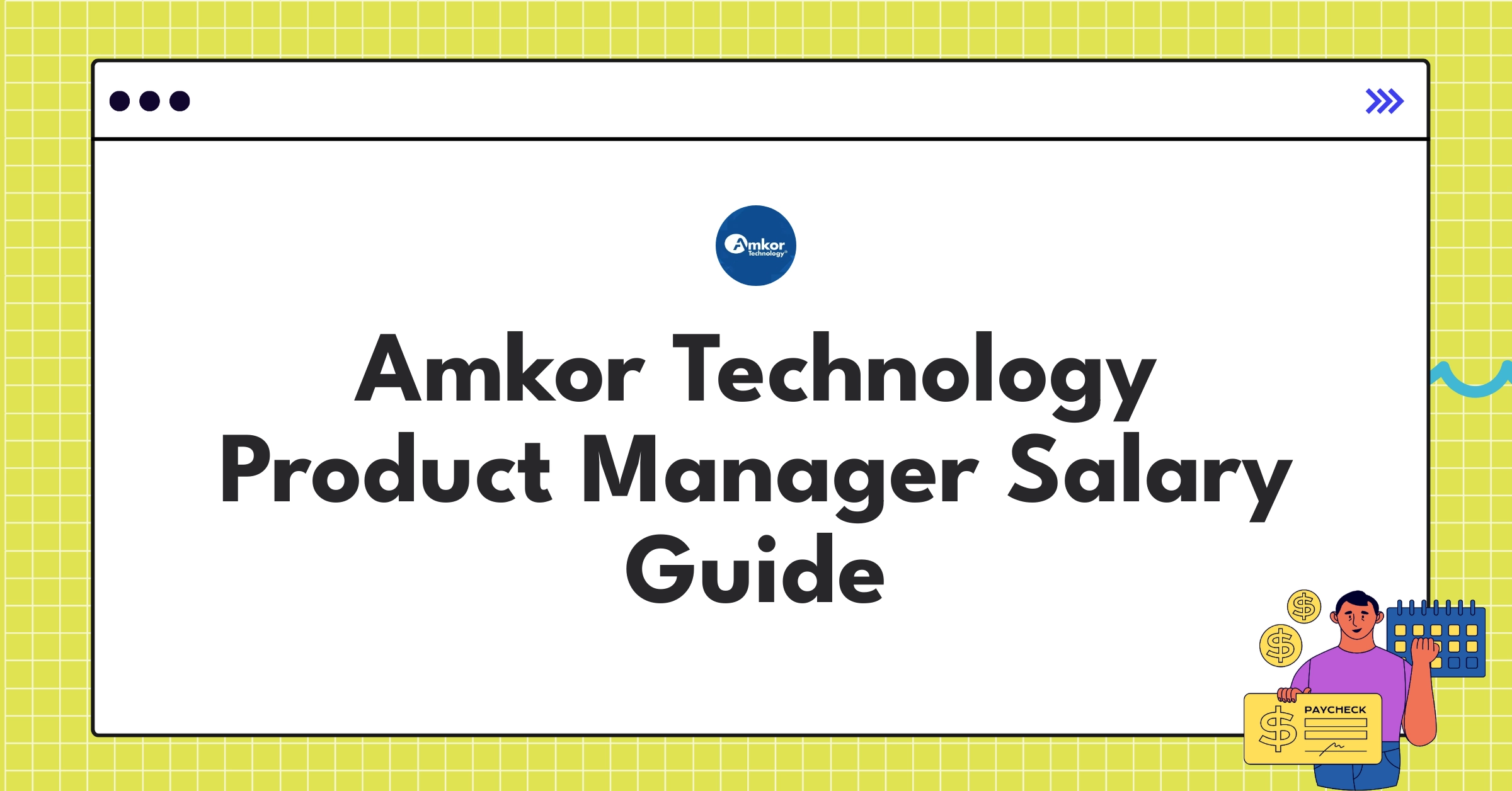 Amkor Technology Product Manager salary breakdown chart showing various compensation components for 2025
